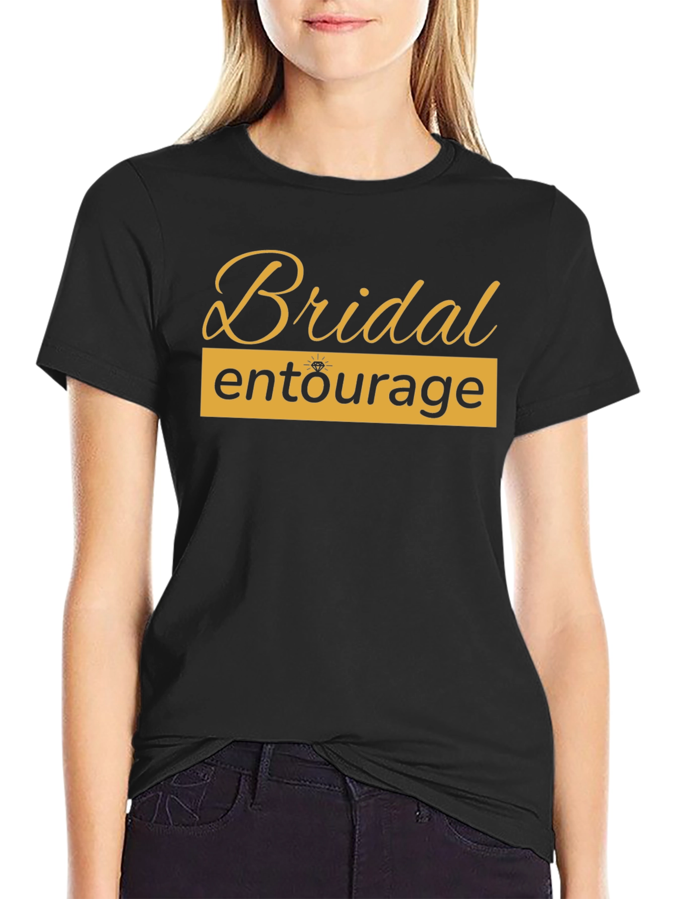 Bridal Entourage T-Shirt - Wedding Party Crew Tee