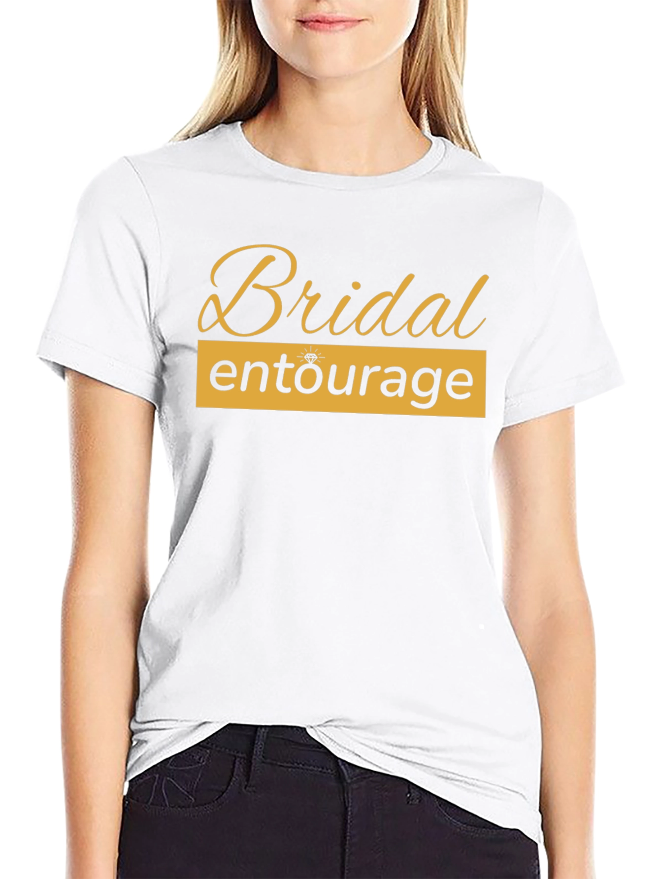 Bridal Entourage T-Shirt - Wedding Party Crew Tee