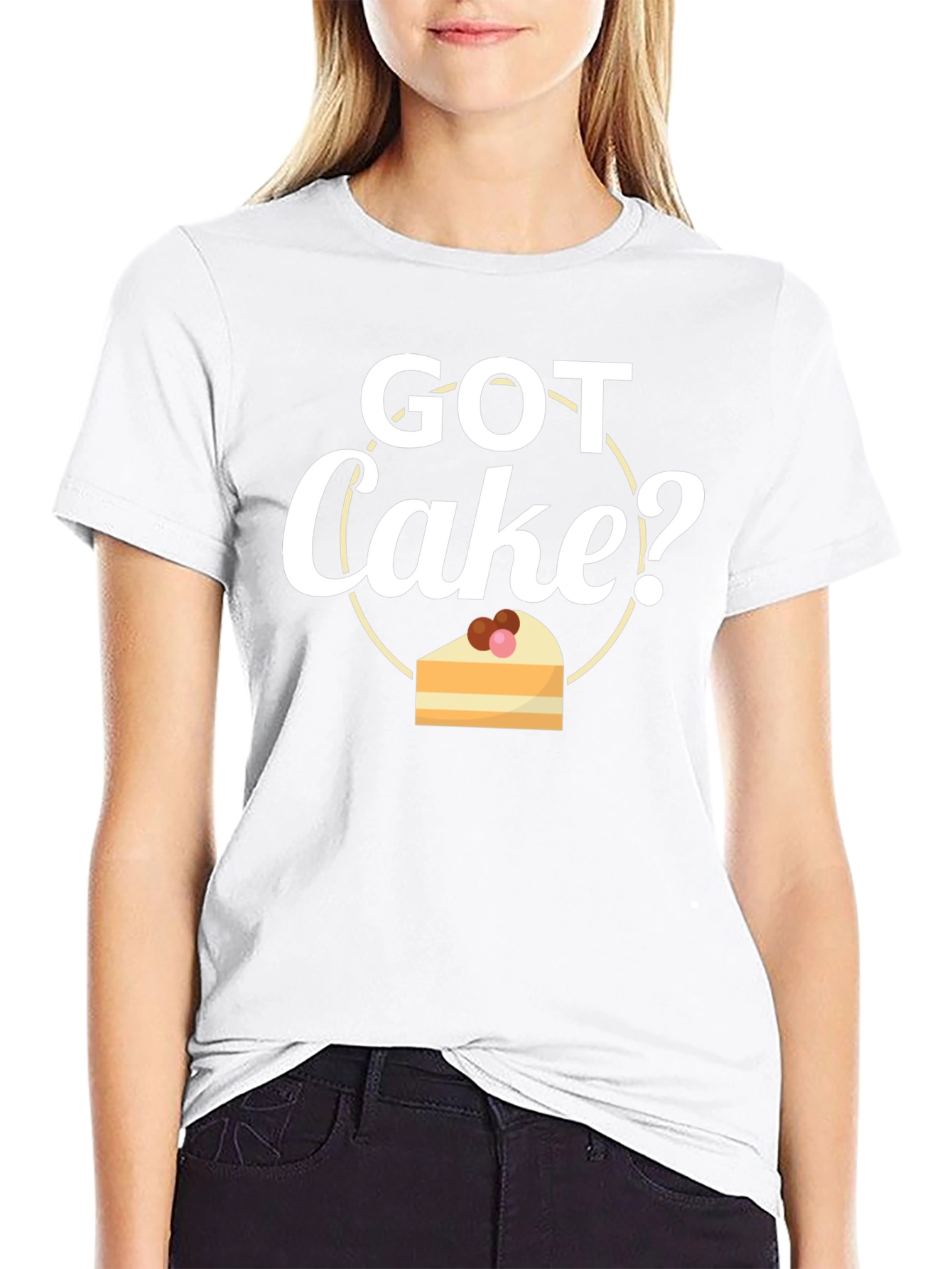 Got Cake? Black Graphic Tee