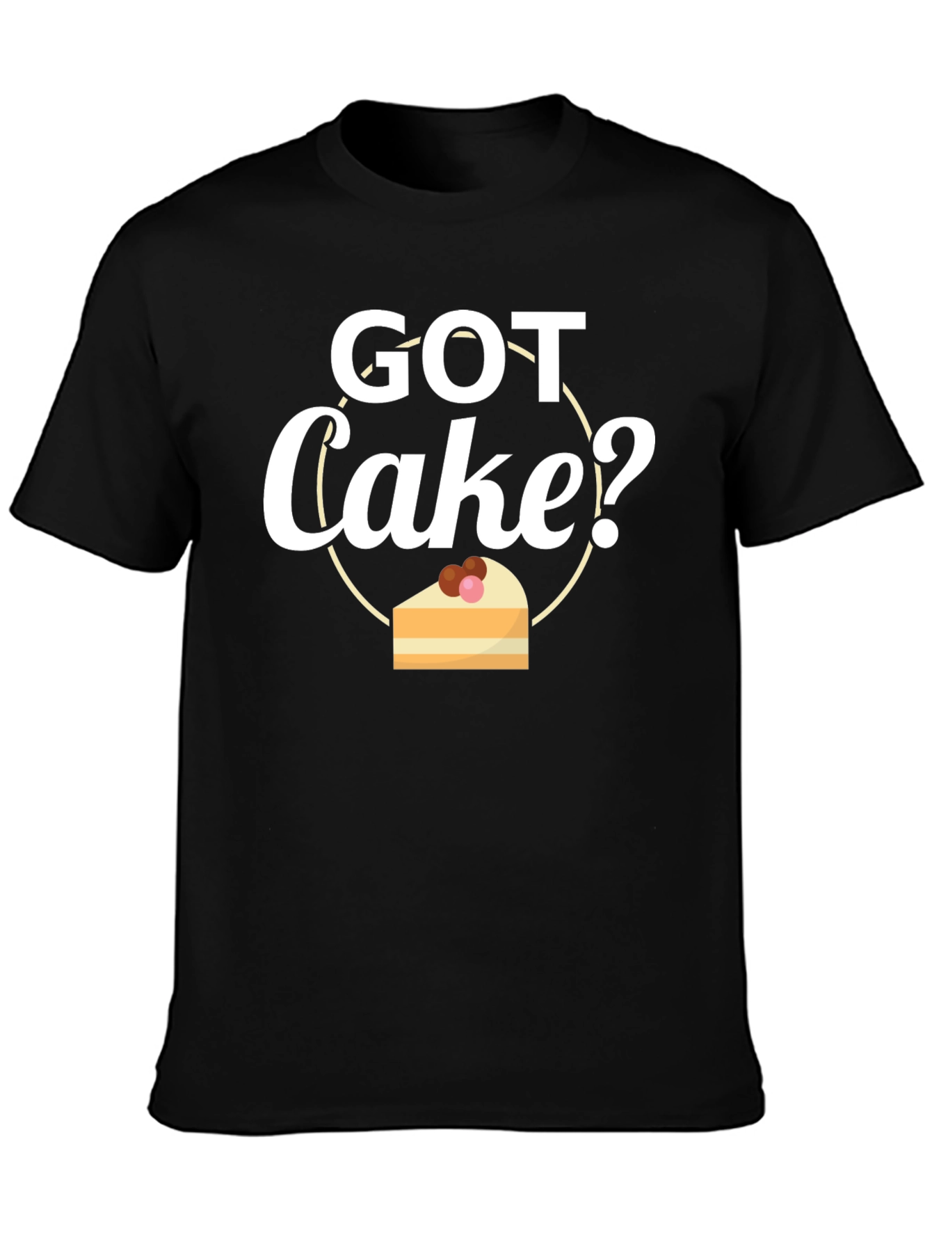 Got Cake? Black Graphic Tee