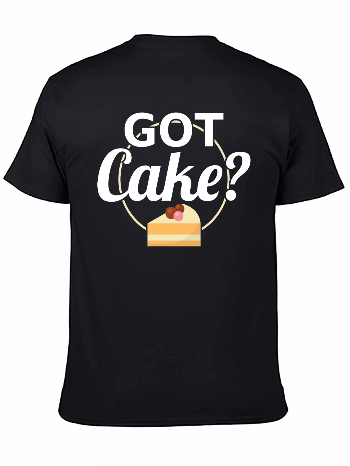 Got Cake? Black Graphic Tee