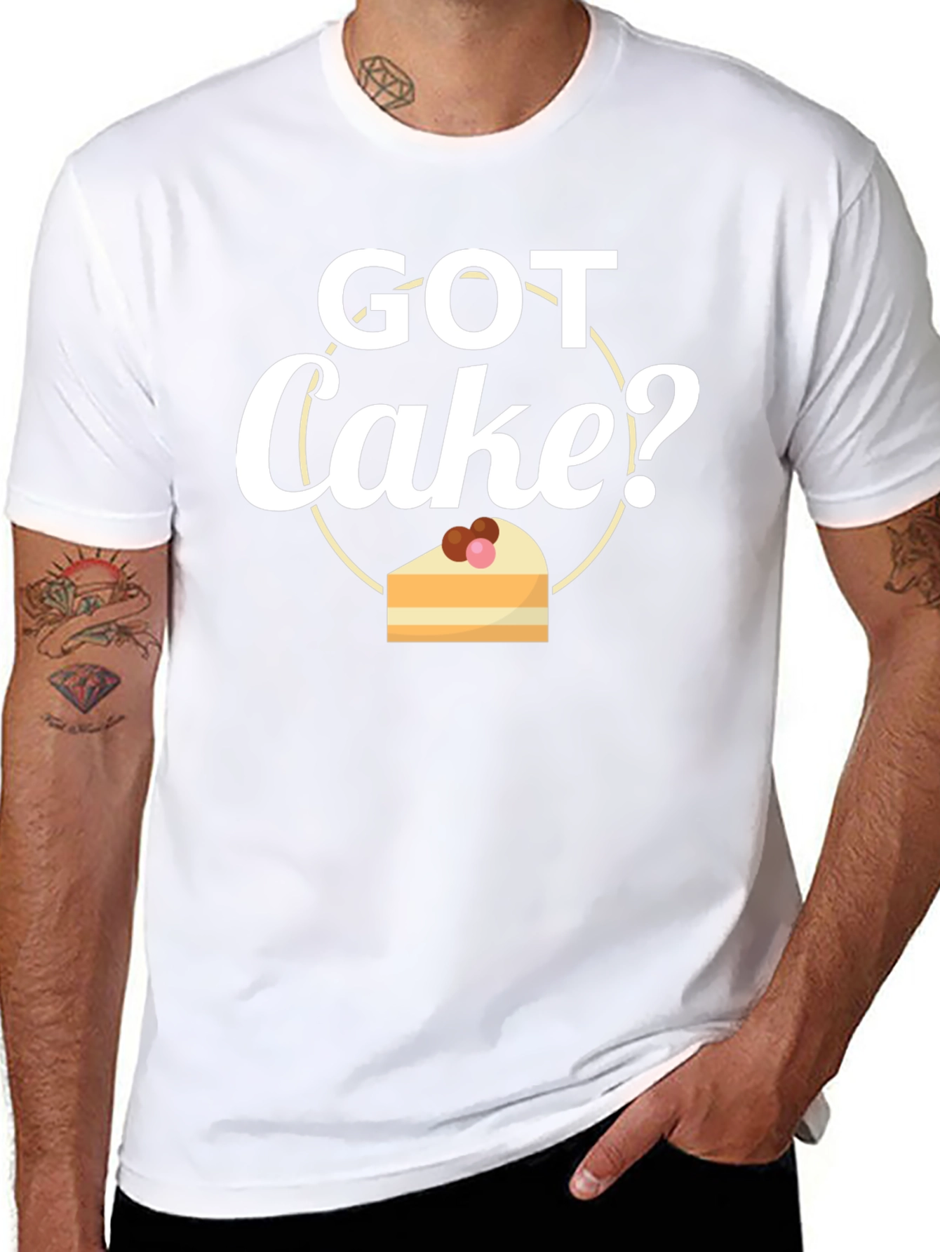 Got Cake? Black Graphic Tee