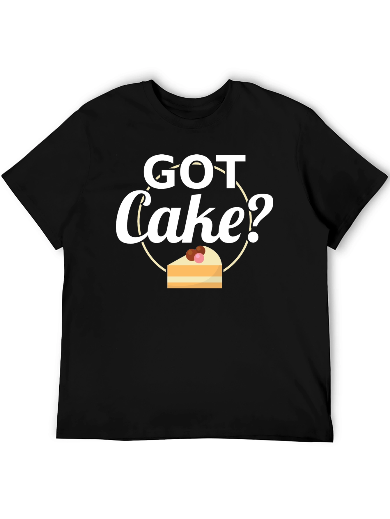 Got Cake? Black Graphic Tee