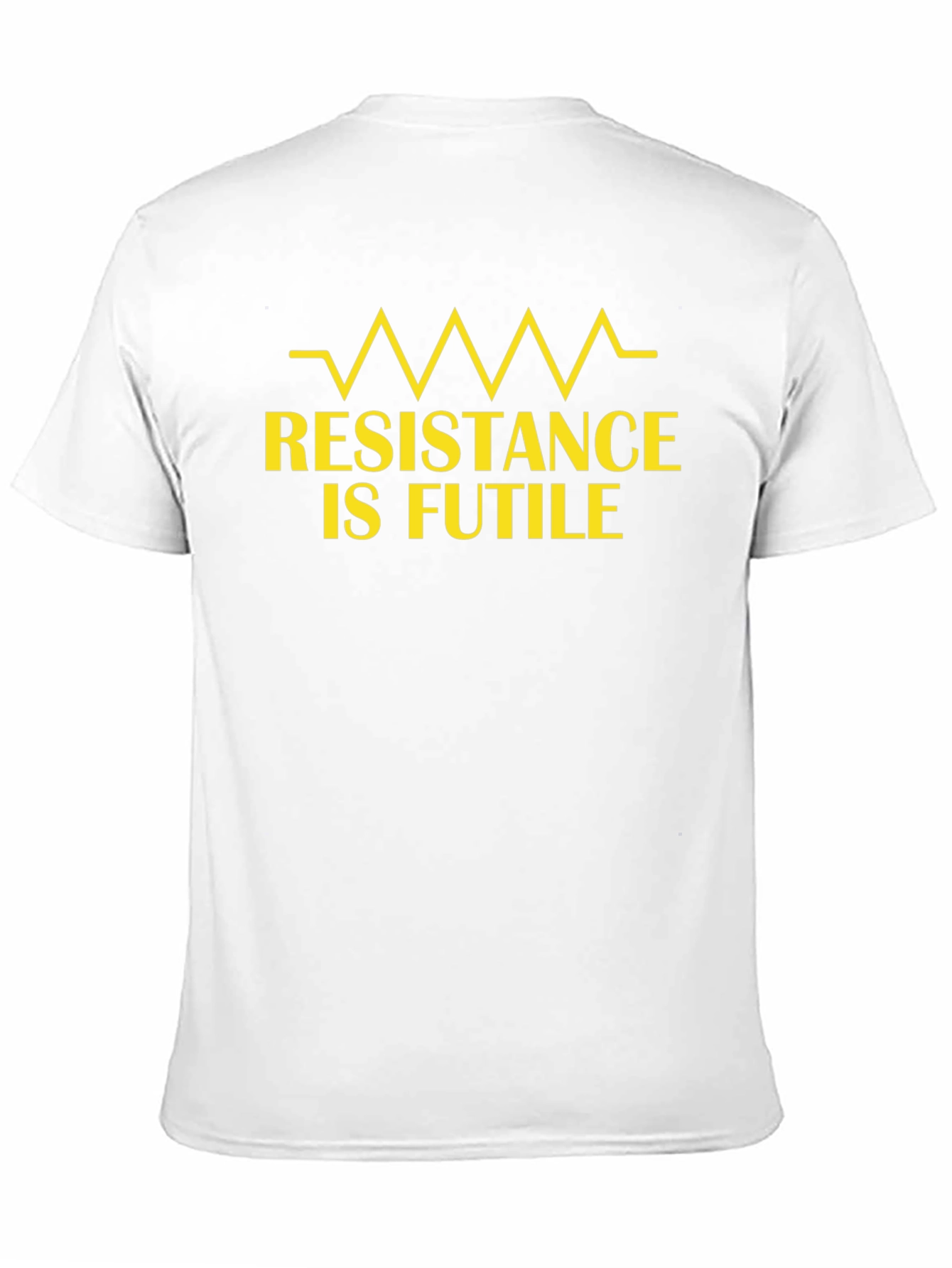 Resistance is Futile T-Shirt - Bold Graphic Tee