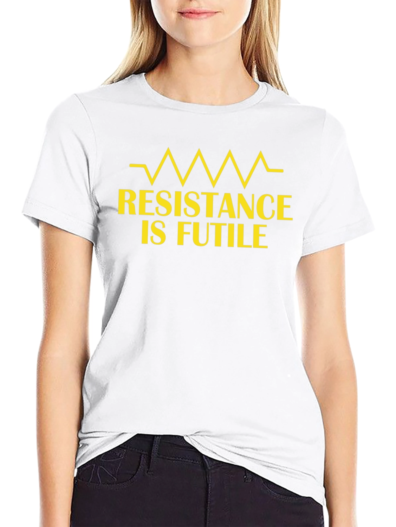 Resistance is Futile T-Shirt - Bold Graphic Tee