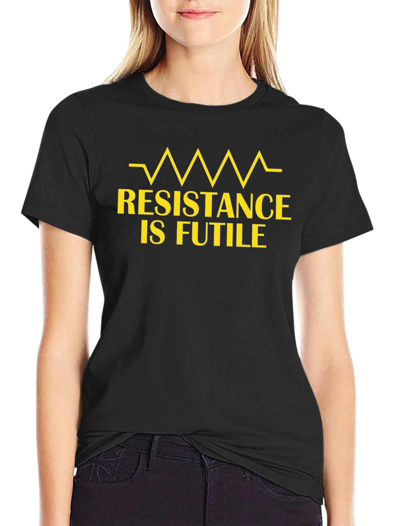 Resistance is Futile T-Shirt - Bold Graphic Tee