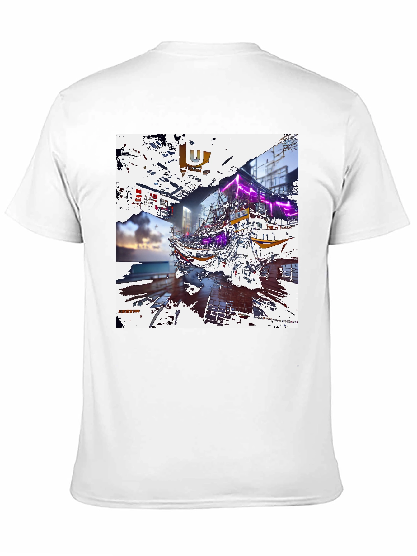Urban Fusion Graphic Tee - Contemporary Streetwear