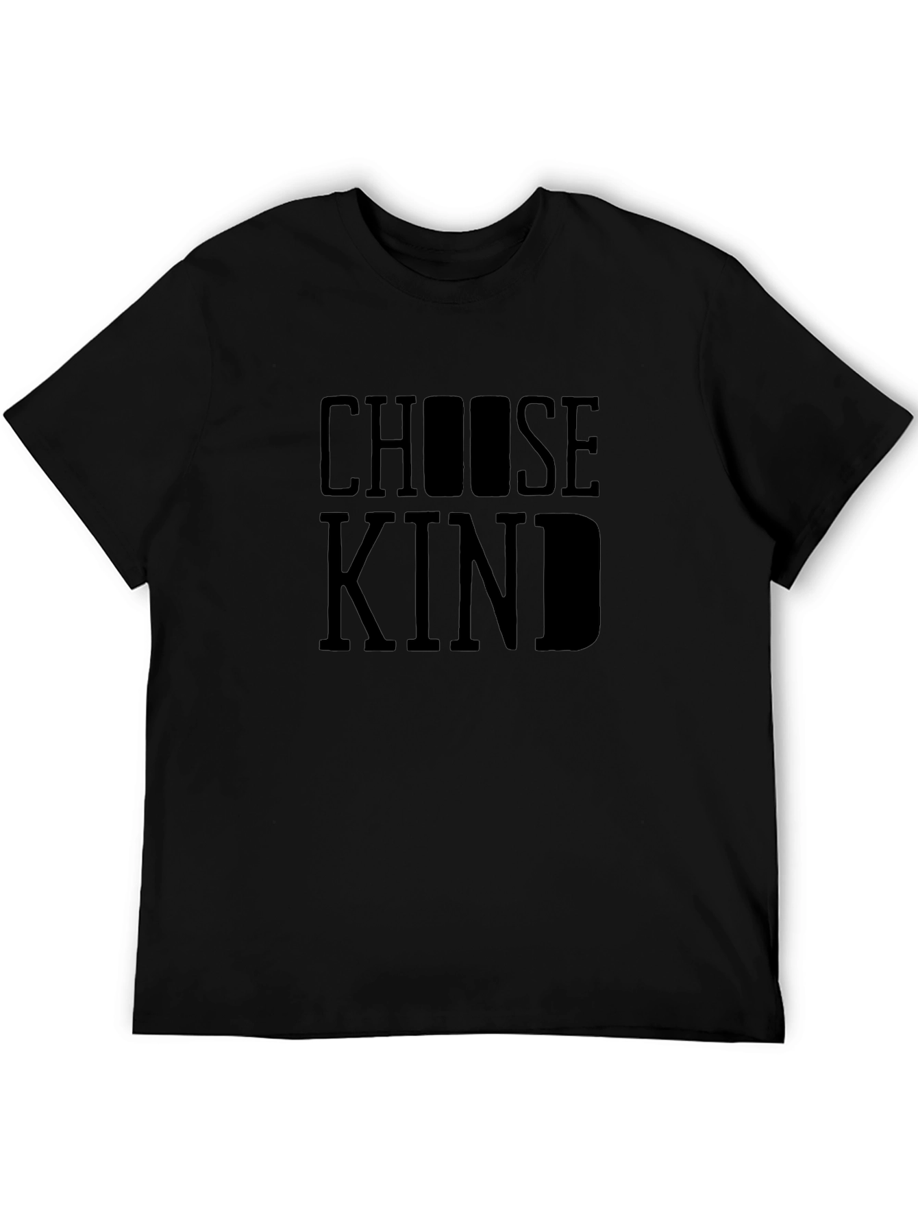 Choose Kind Black T-Shirt - Inspiring Message