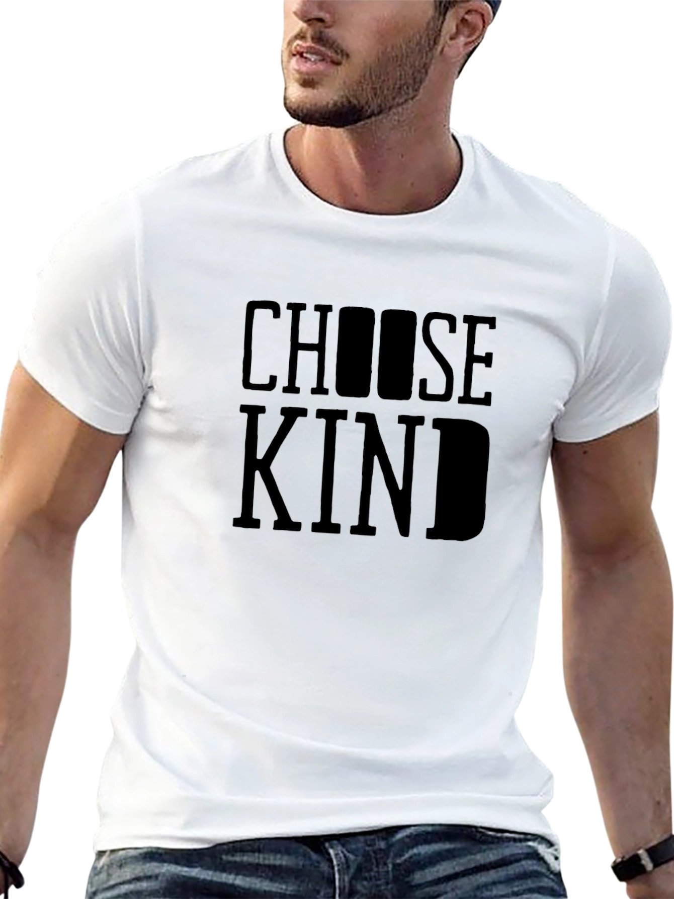 Choose Kind Black T-Shirt - Inspiring Message