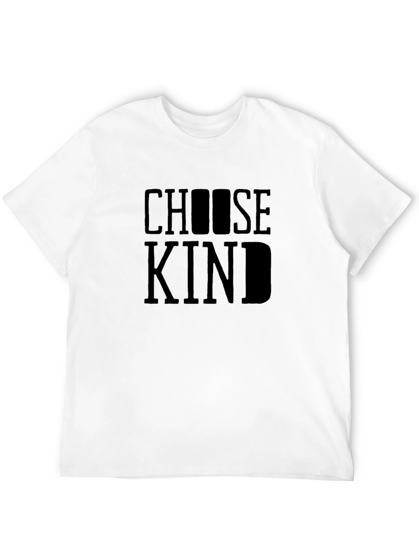 Choose Kind Black T-Shirt - Inspiring Message