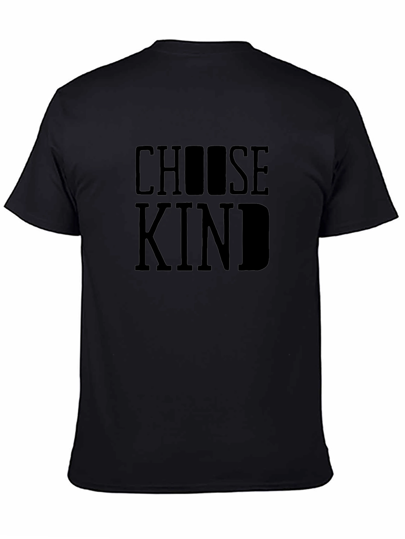 Choose Kind Black T-Shirt - Inspiring Message