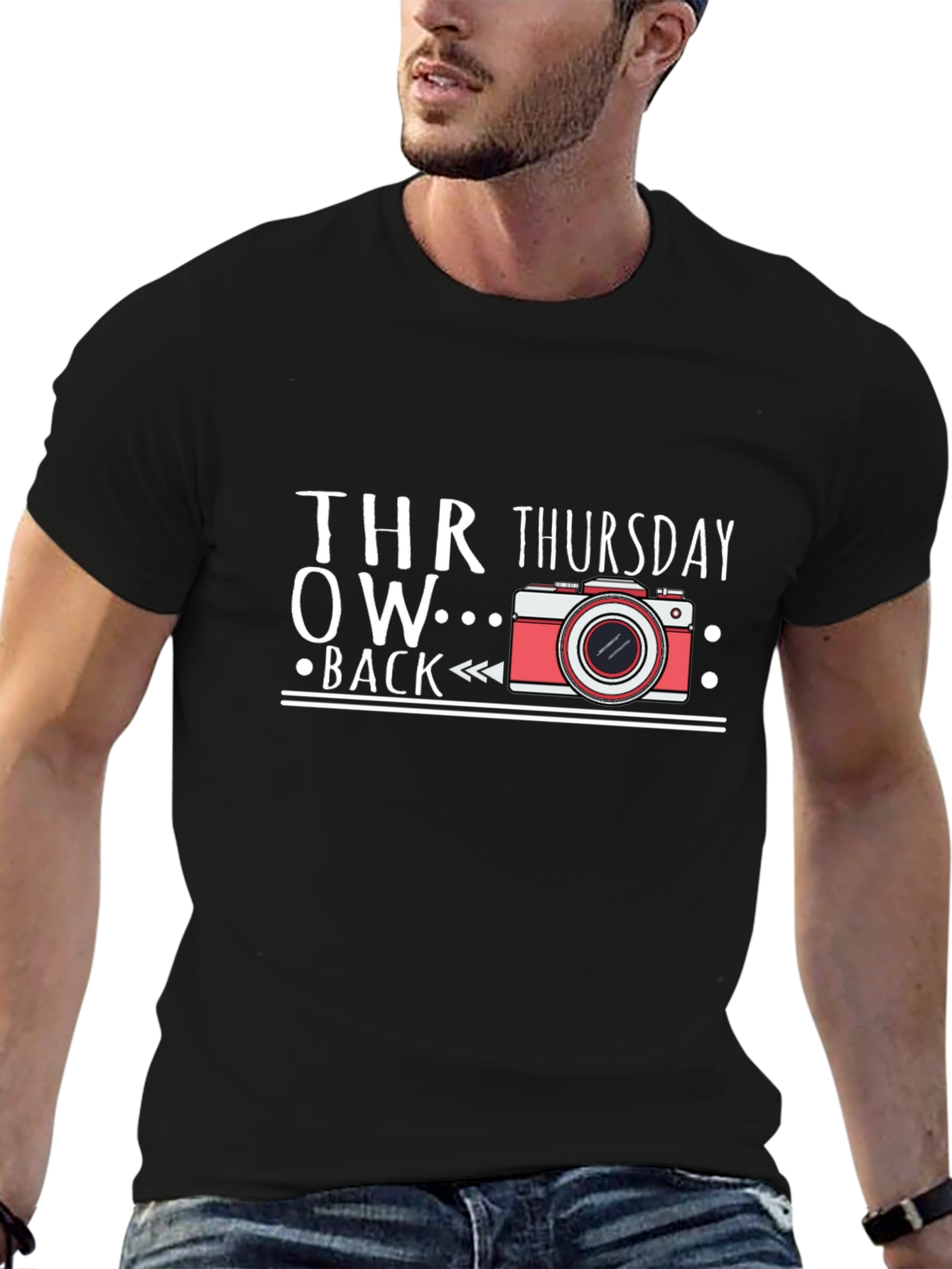 Throwback Thursday Camera Graphic Tee