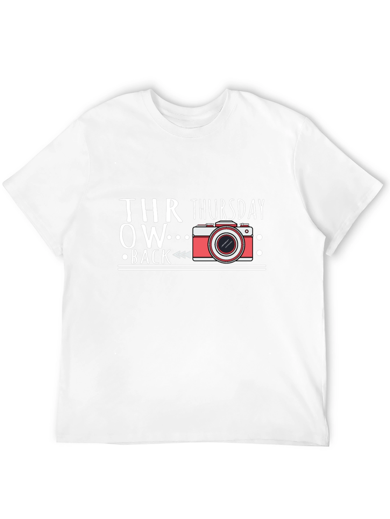 Throwback Thursday Camera Graphic Tee