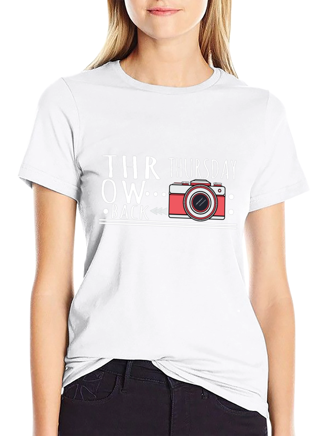 Throwback Thursday Camera Graphic Tee