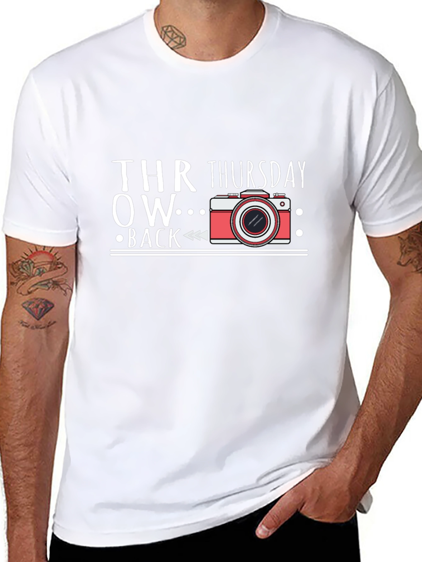 Throwback Thursday Camera Graphic Tee