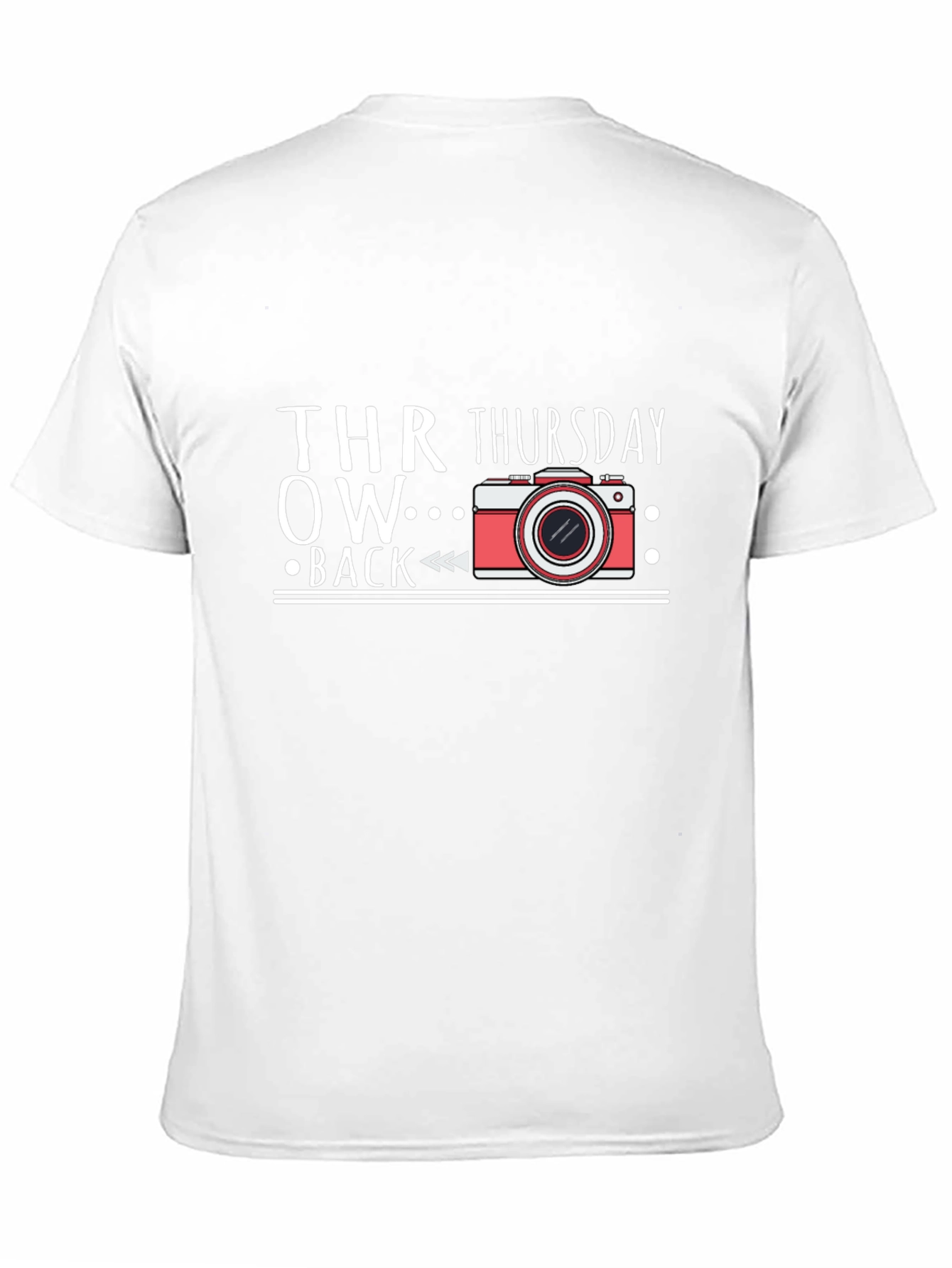 Throwback Thursday Camera Graphic Tee