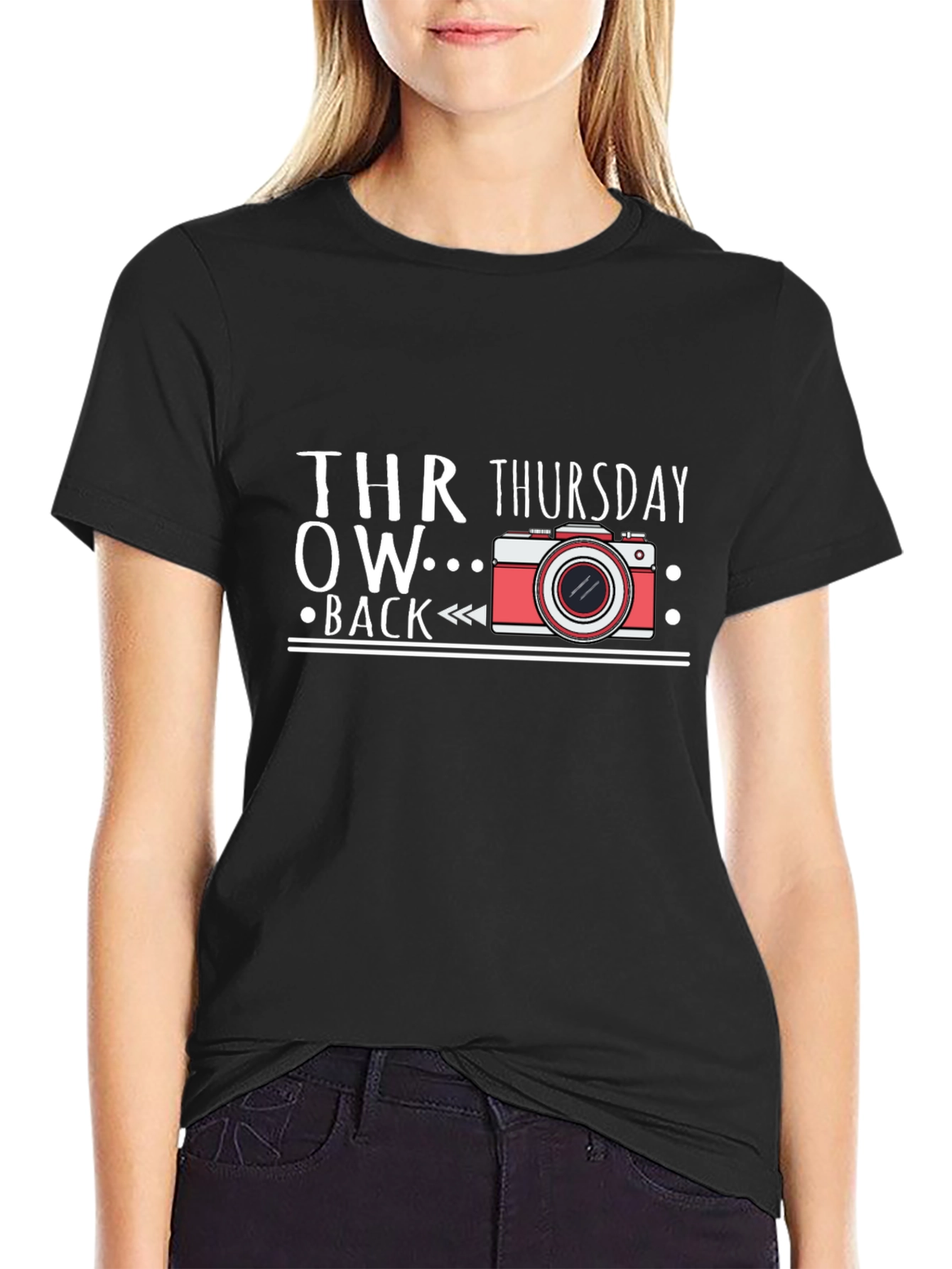 Throwback Thursday Camera Graphic Tee