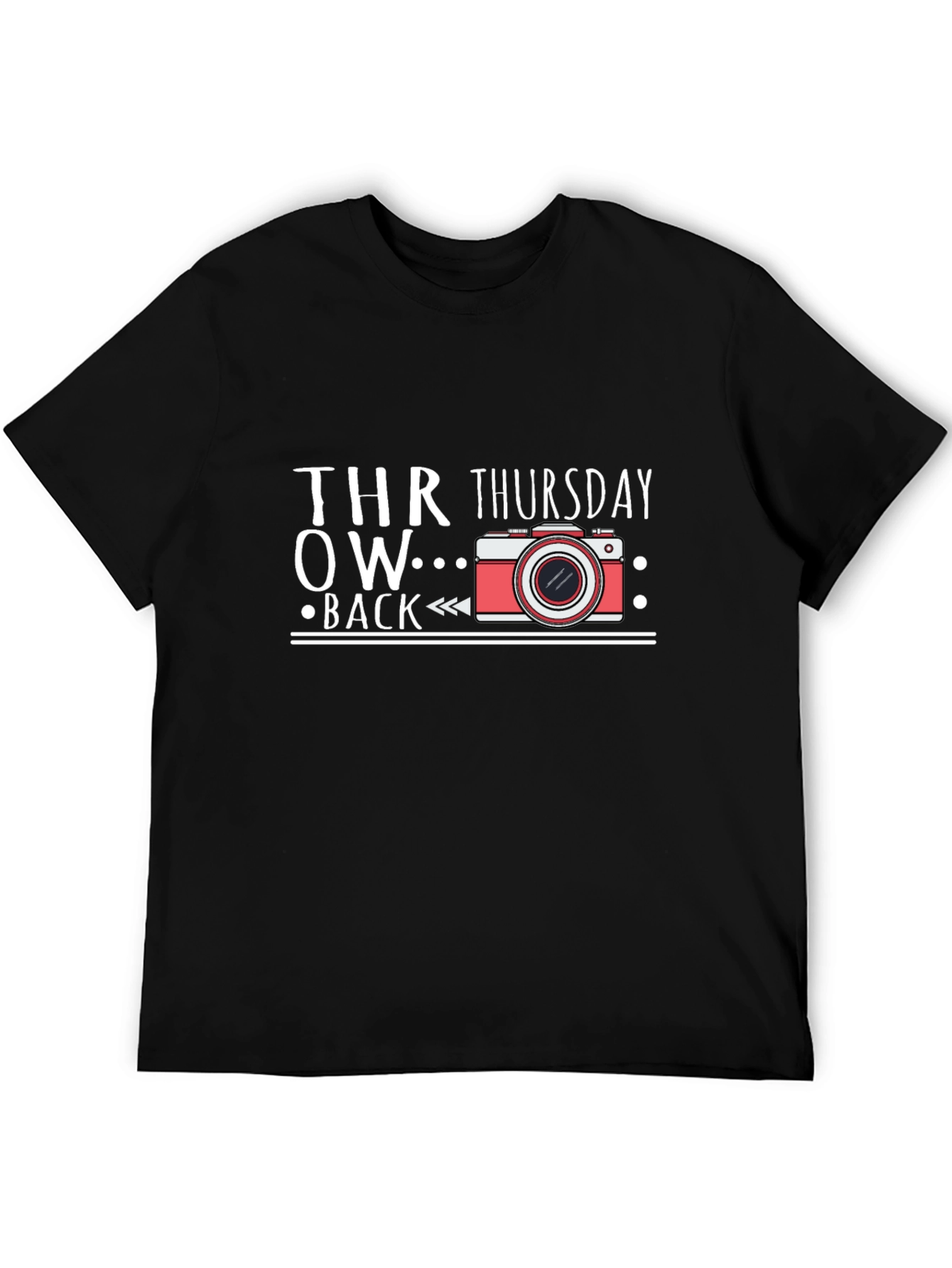 Throwback Thursday Camera Graphic Tee