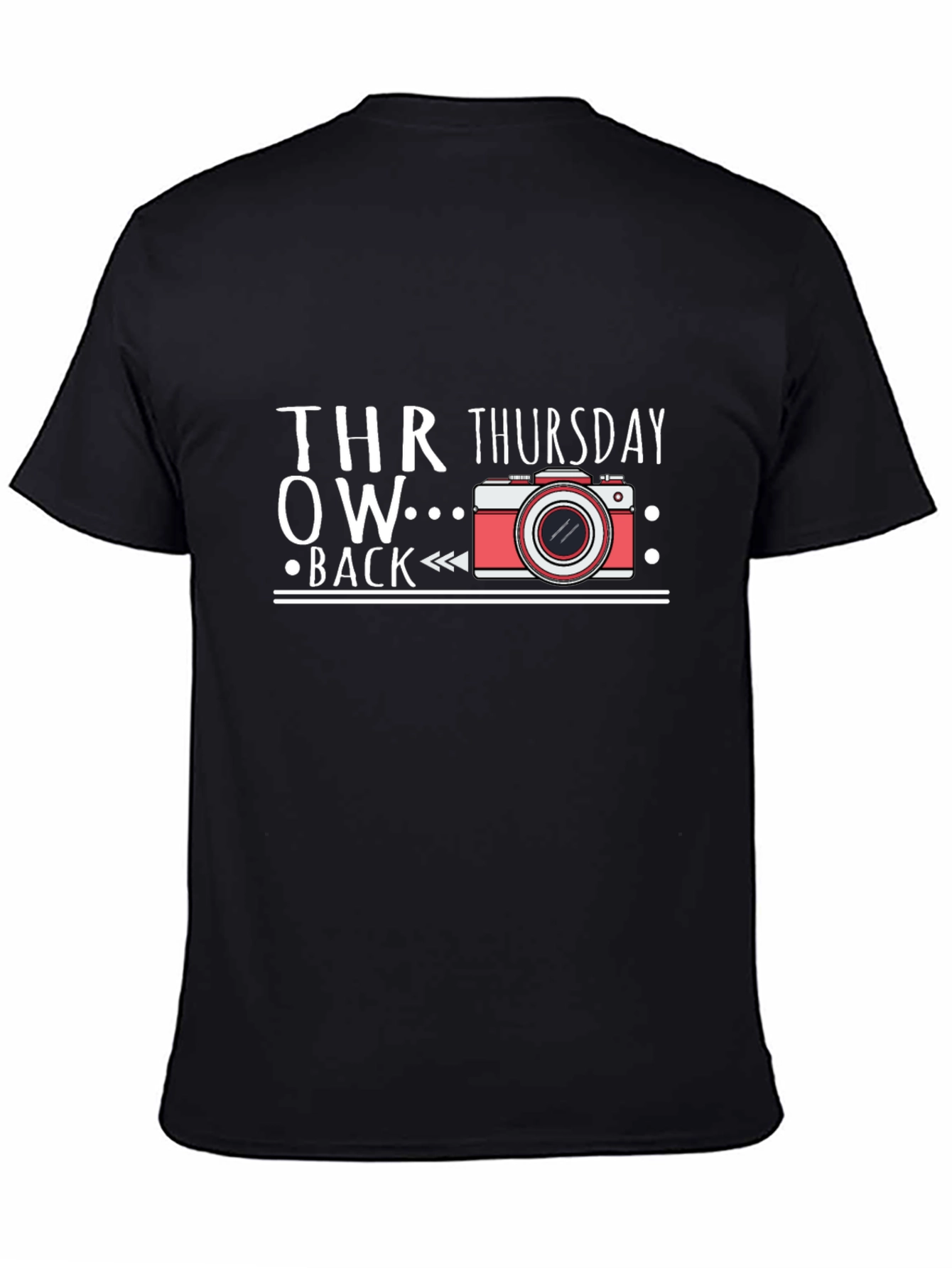 Throwback Thursday Camera Graphic Tee
