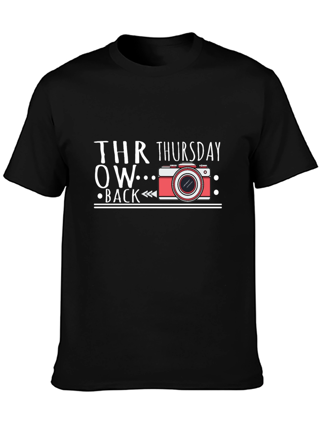 Throwback Thursday Camera Graphic Tee