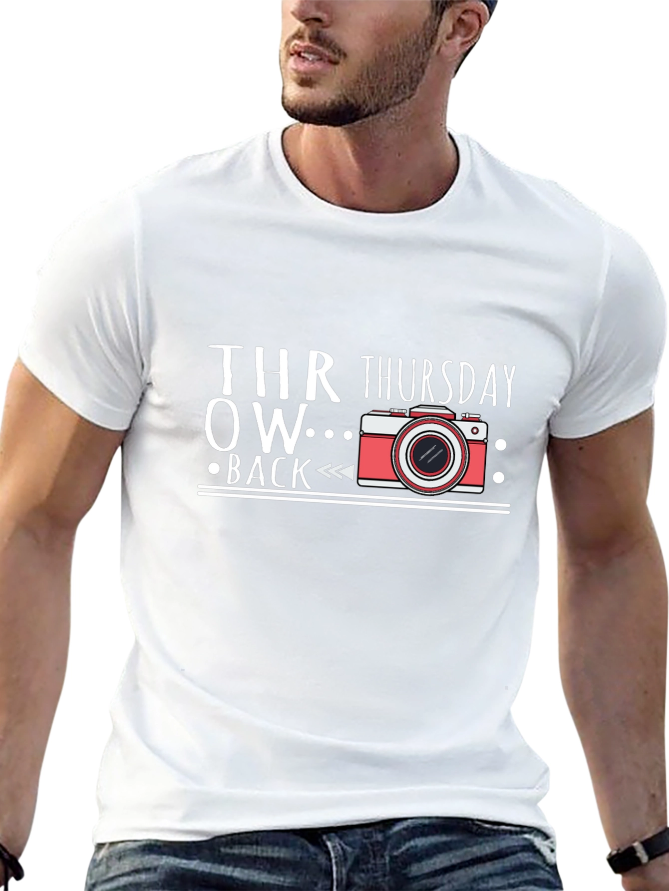 Throwback Thursday Camera Graphic Tee