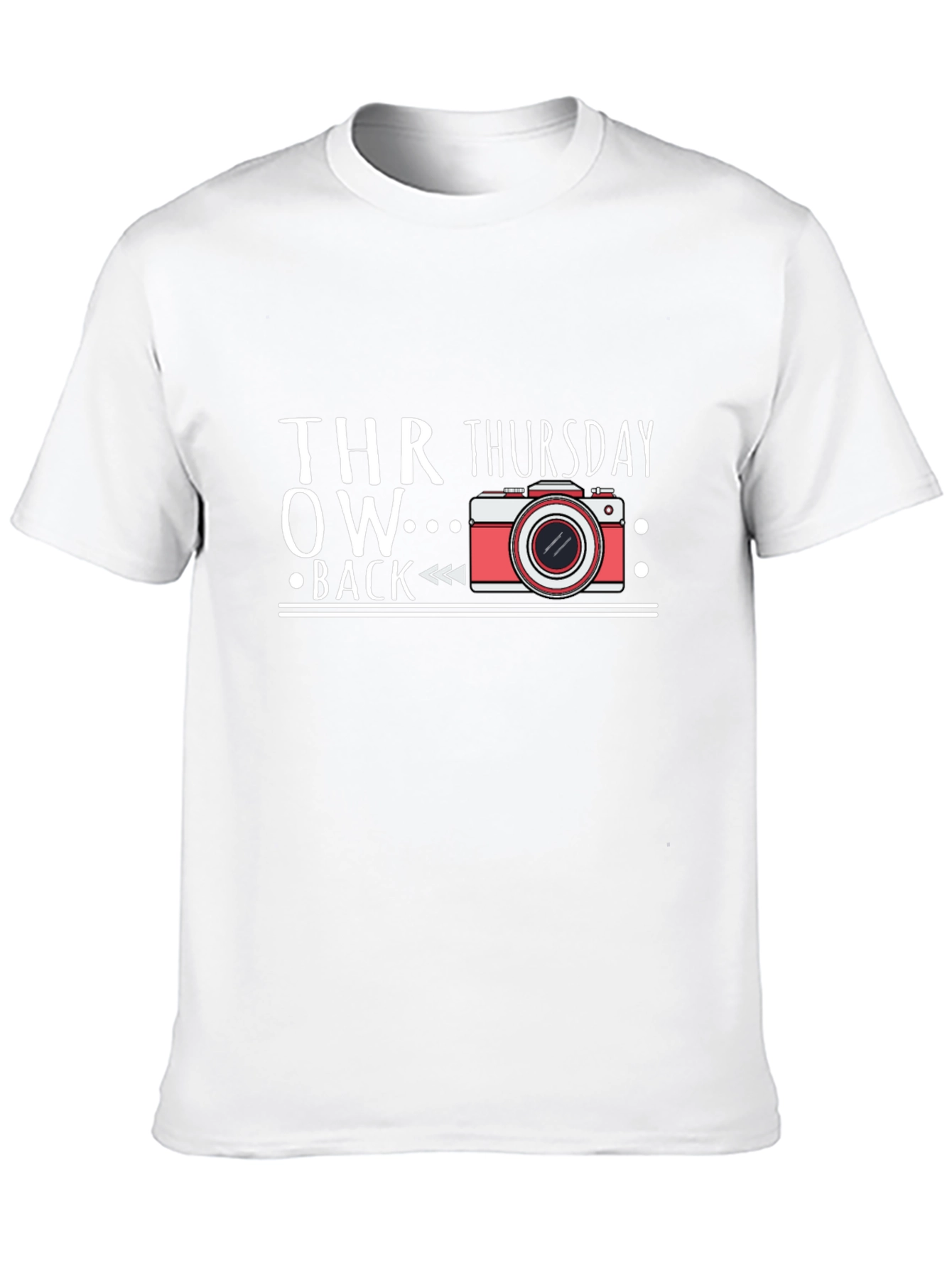 Throwback Thursday Camera Graphic Tee