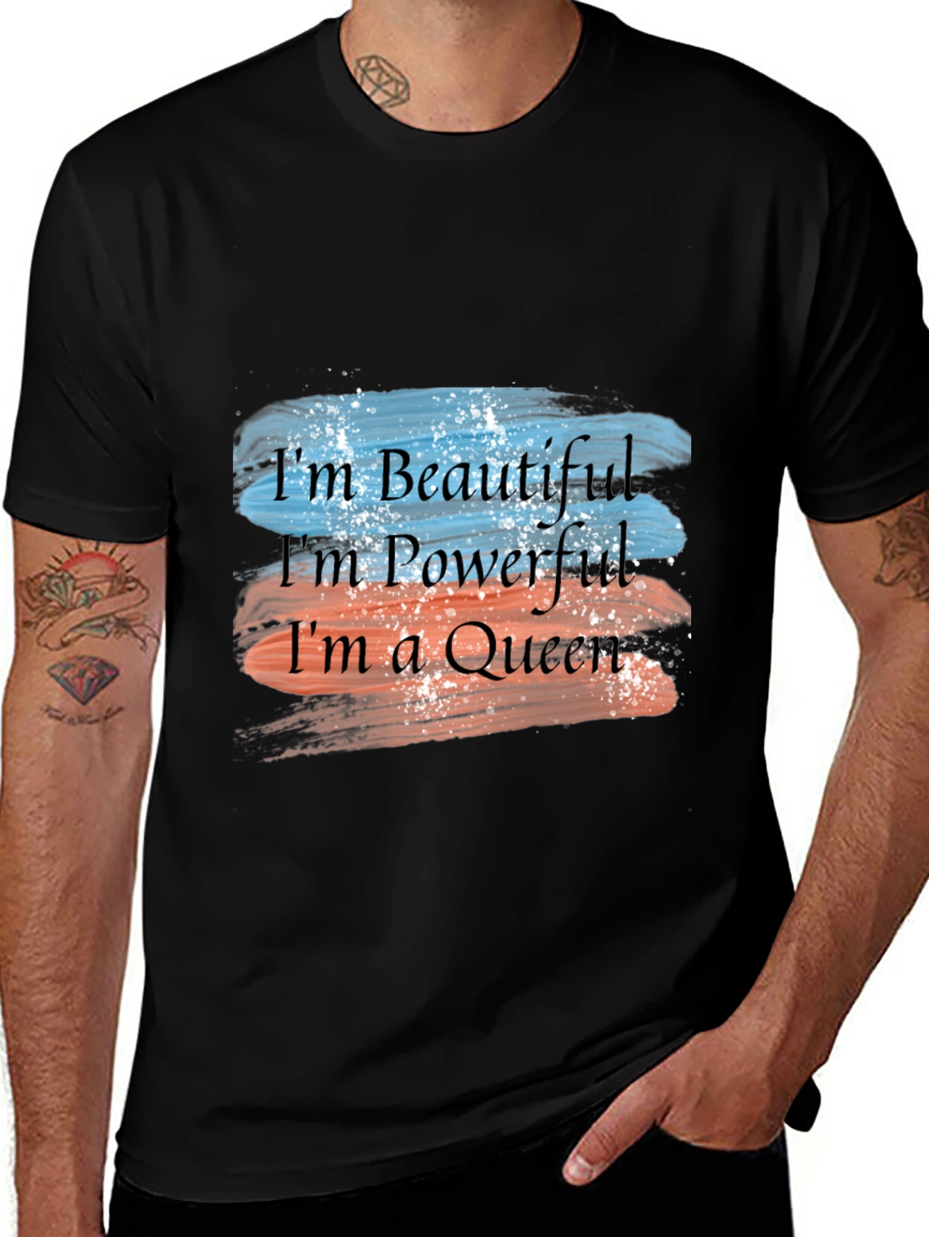 Im Beautiful Powerful Queen T-Shirt