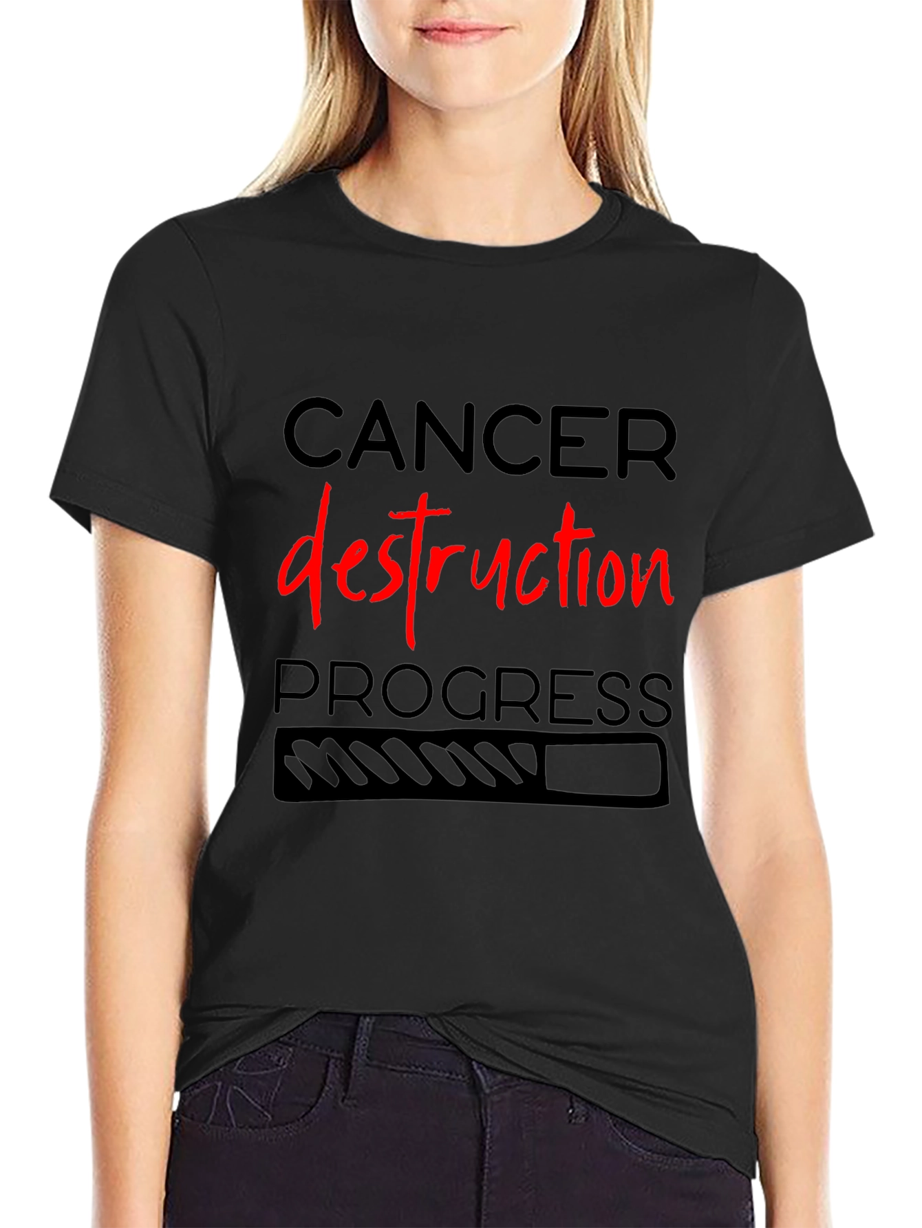 Cancer Destruction Progress T-Shirt
