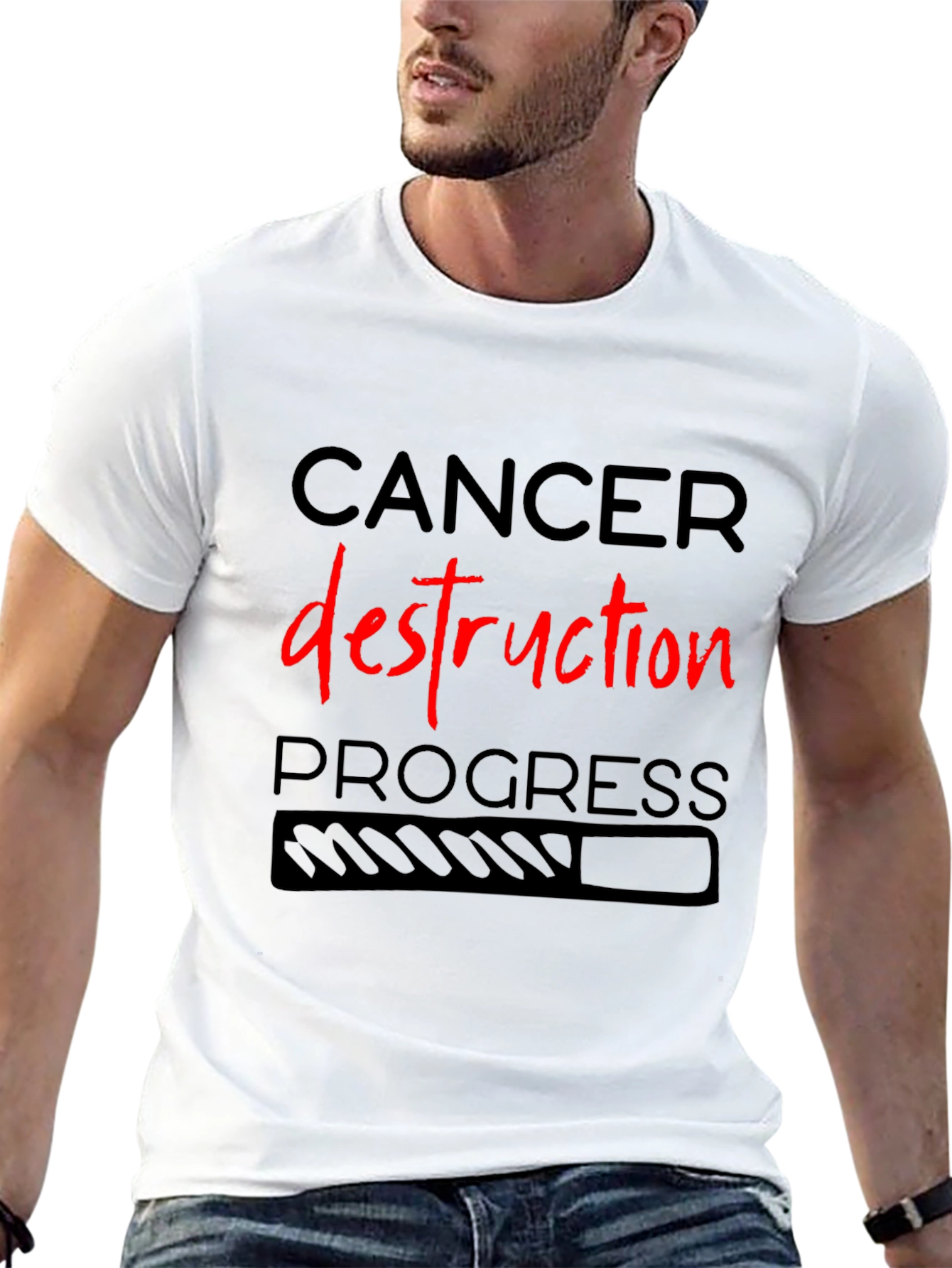 Cancer Destruction Progress T-Shirt