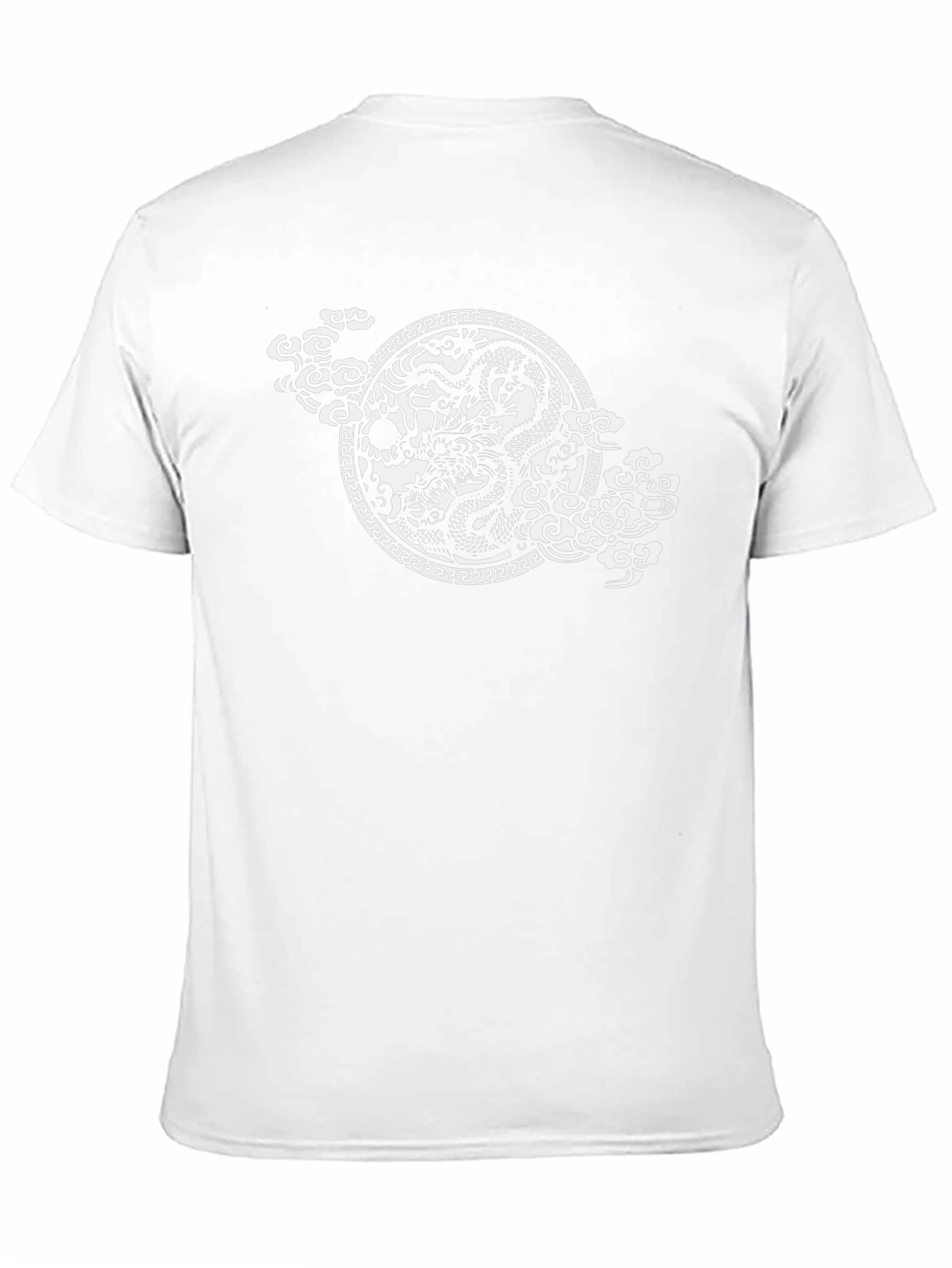 Dragon Yin Yang Graphic T-Shirt