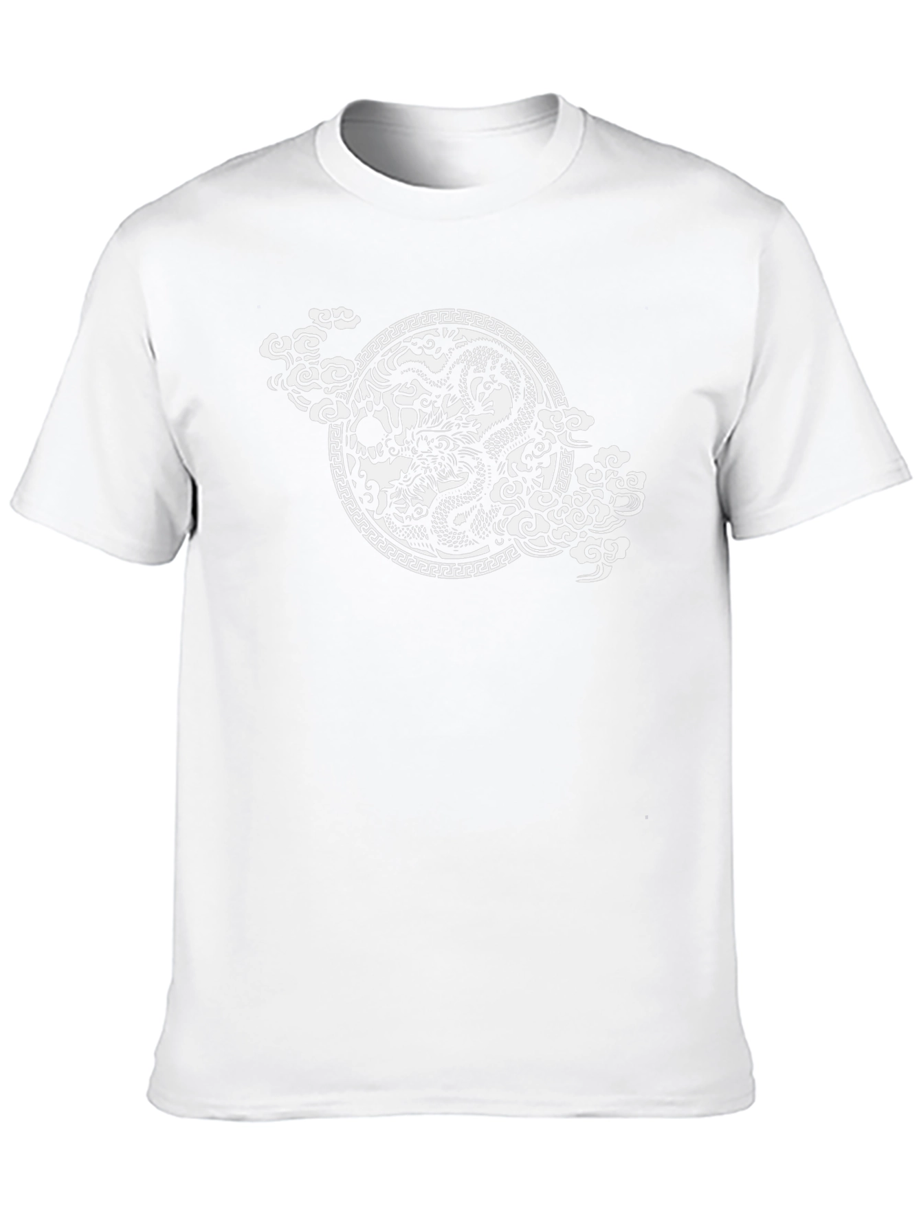 Dragon Yin Yang Graphic T-Shirt