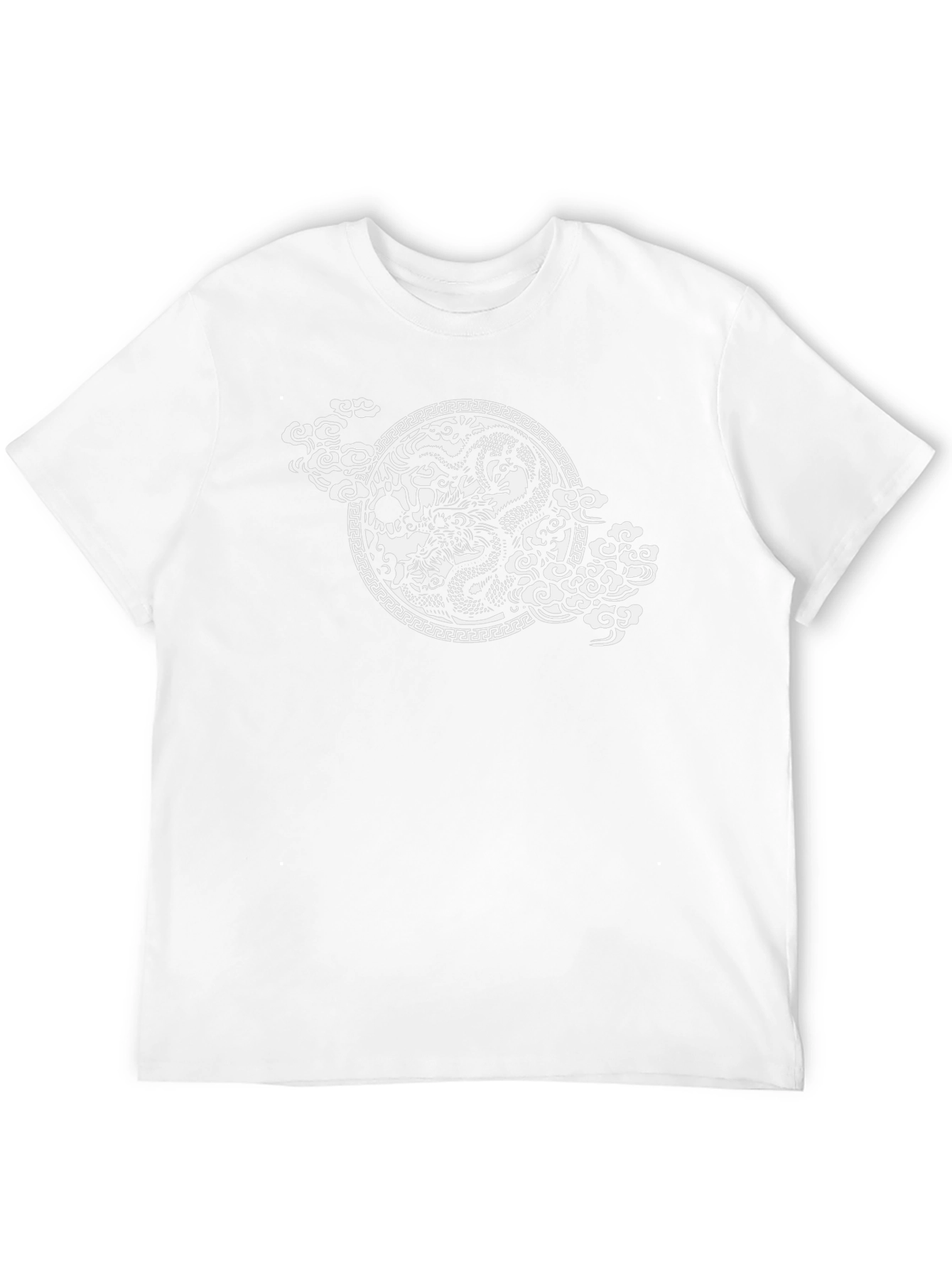 Dragon Yin Yang Graphic T-Shirt