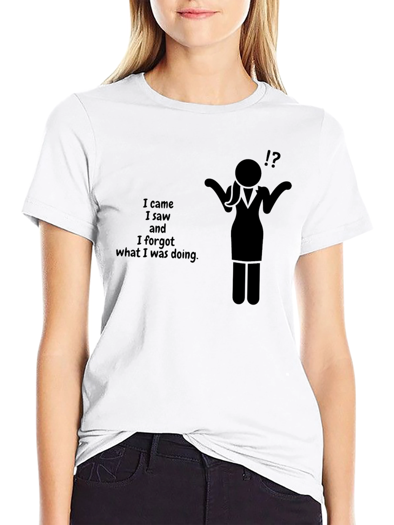 Funny I Forgot Black T-Shirt
