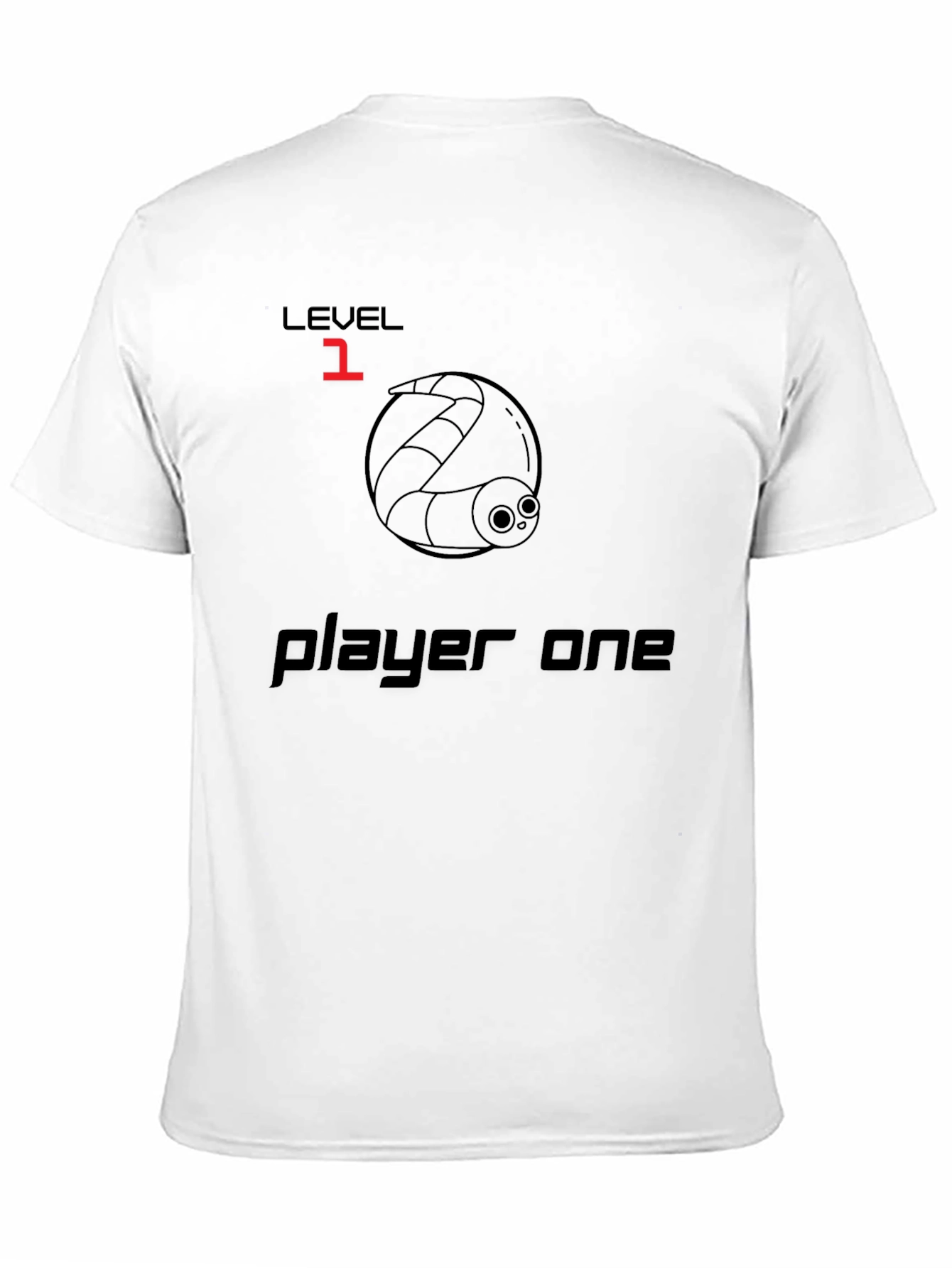 Level 1 Player One Black T-Shirt