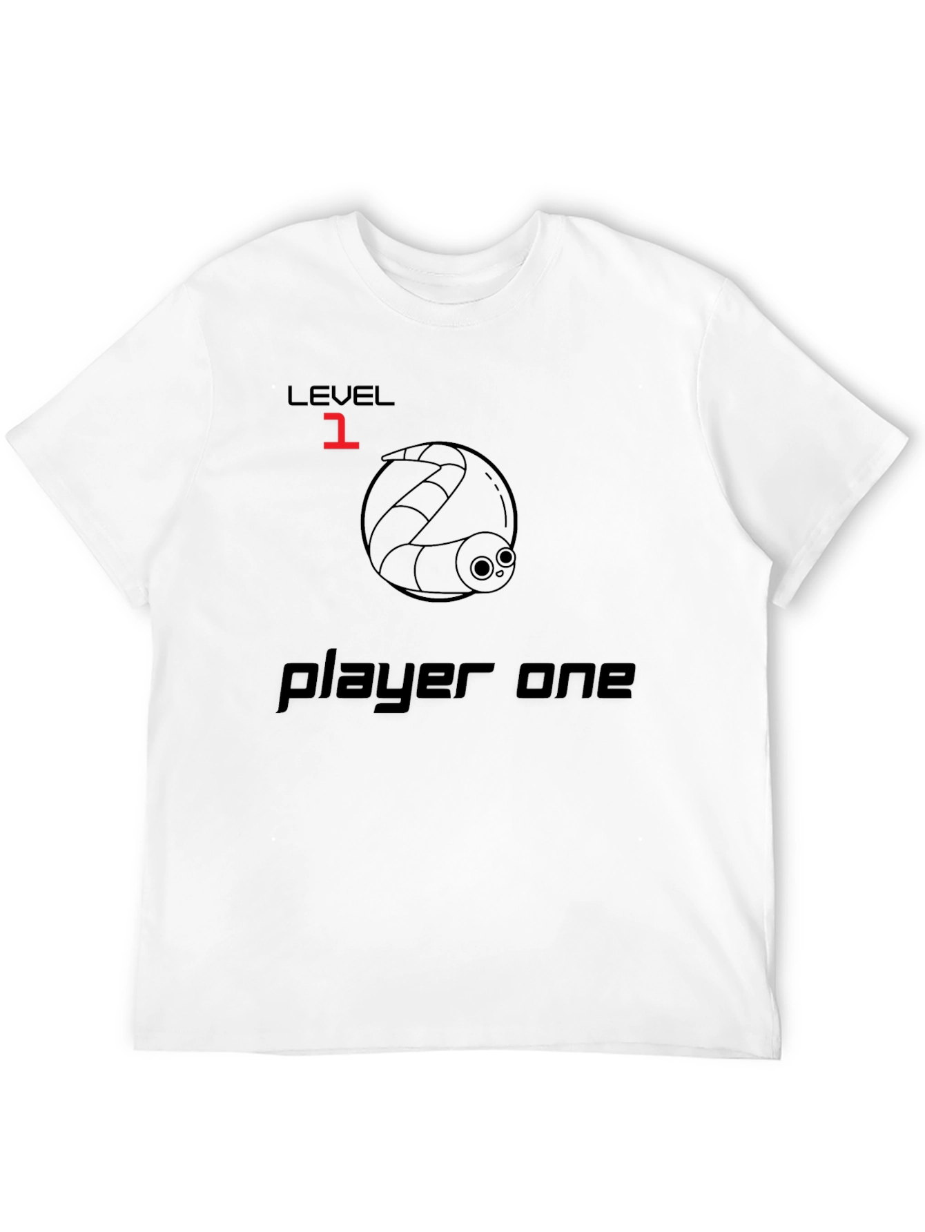 Level 1 Player One Black T-Shirt