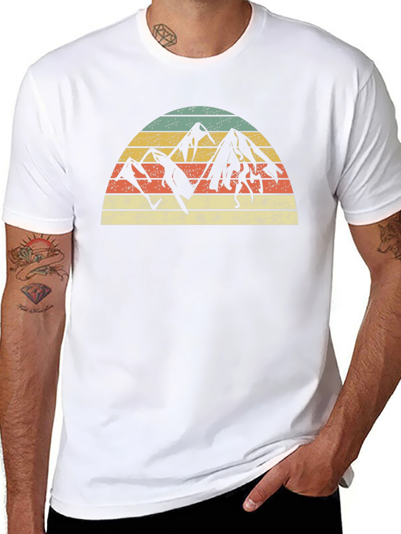 Retro Mountain Climber T-Shirt
