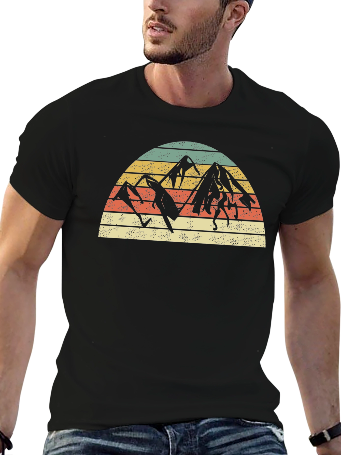 Retro Mountain Climber T-Shirt