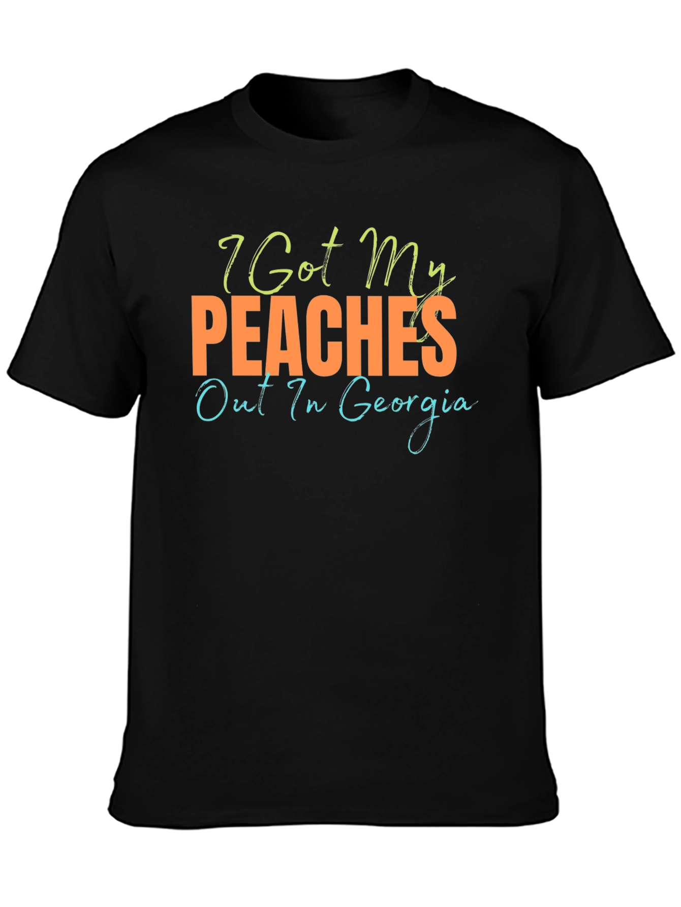 Peaches in Georgia Graphic T-Shirt