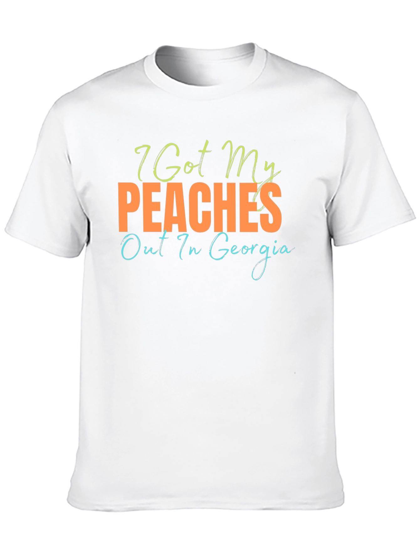 Peaches in Georgia Graphic T-Shirt