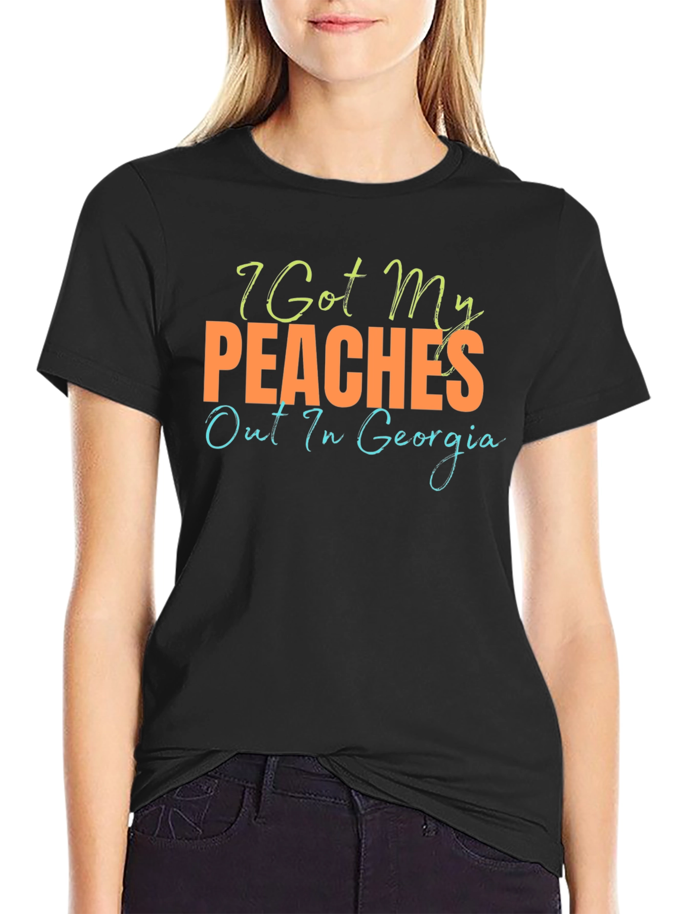 Peaches in Georgia Graphic T-Shirt