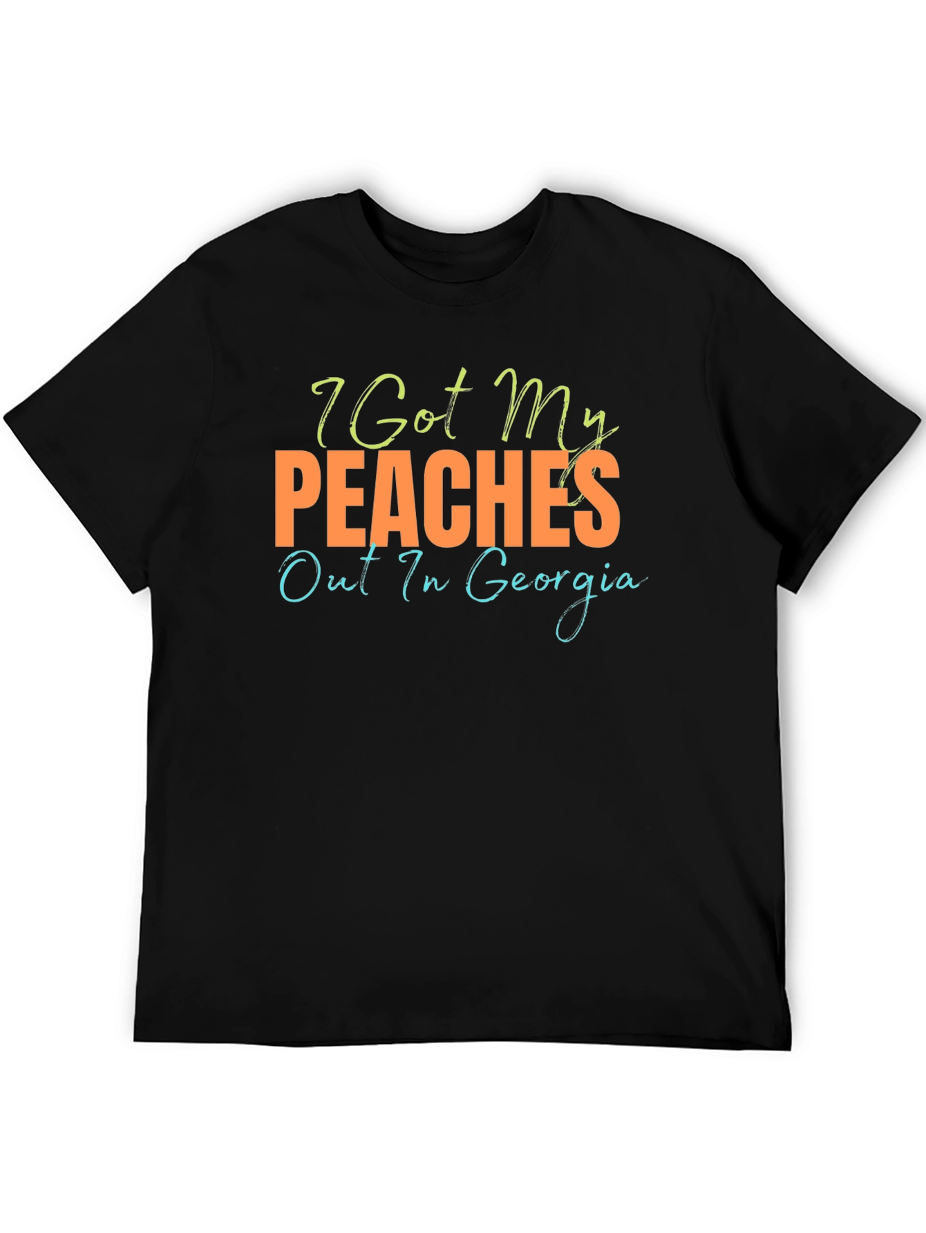 Peaches in Georgia Graphic T-Shirt