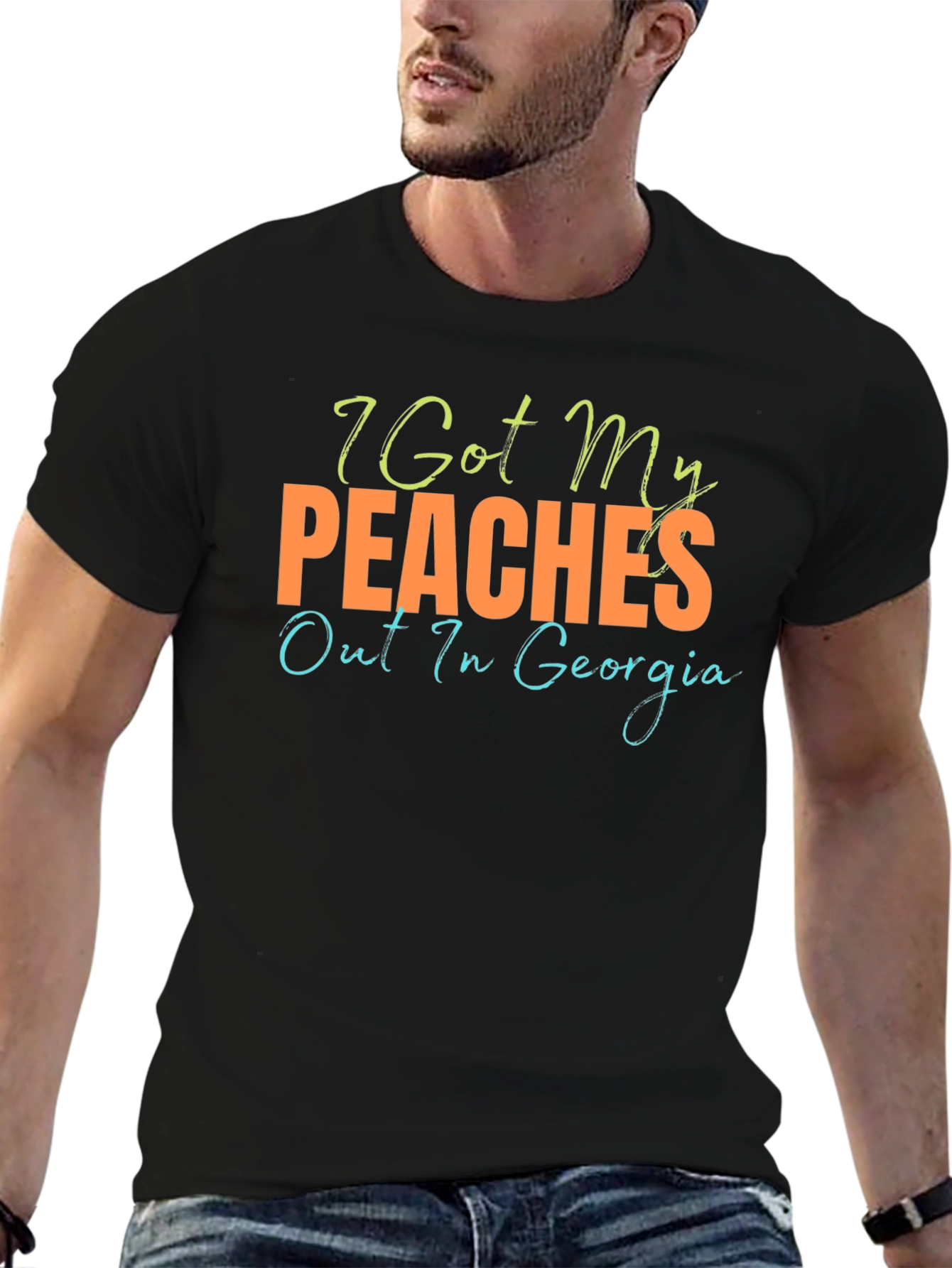 Peaches in Georgia Graphic T-Shirt