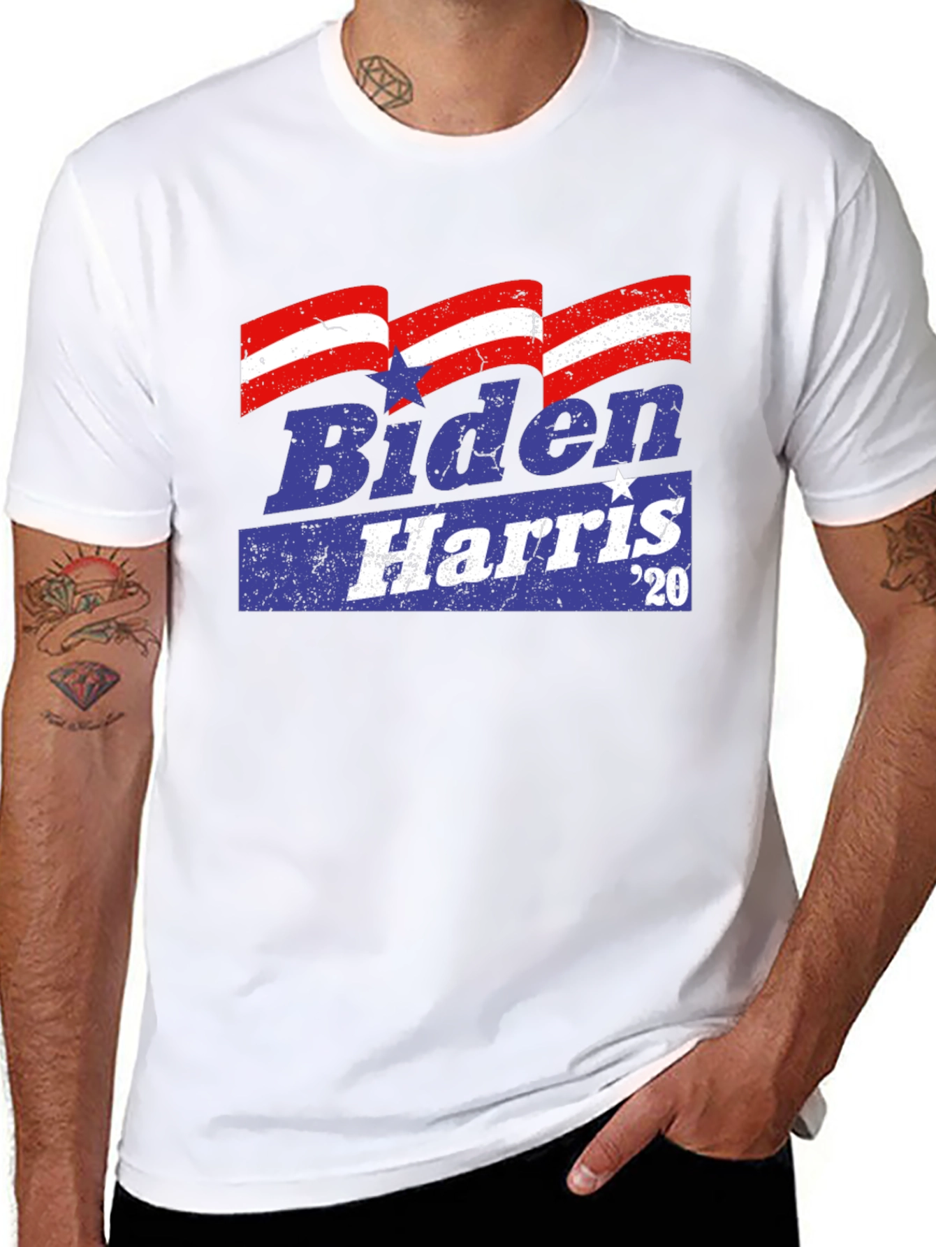 Biden Harris 20 Graphic T-Shirt