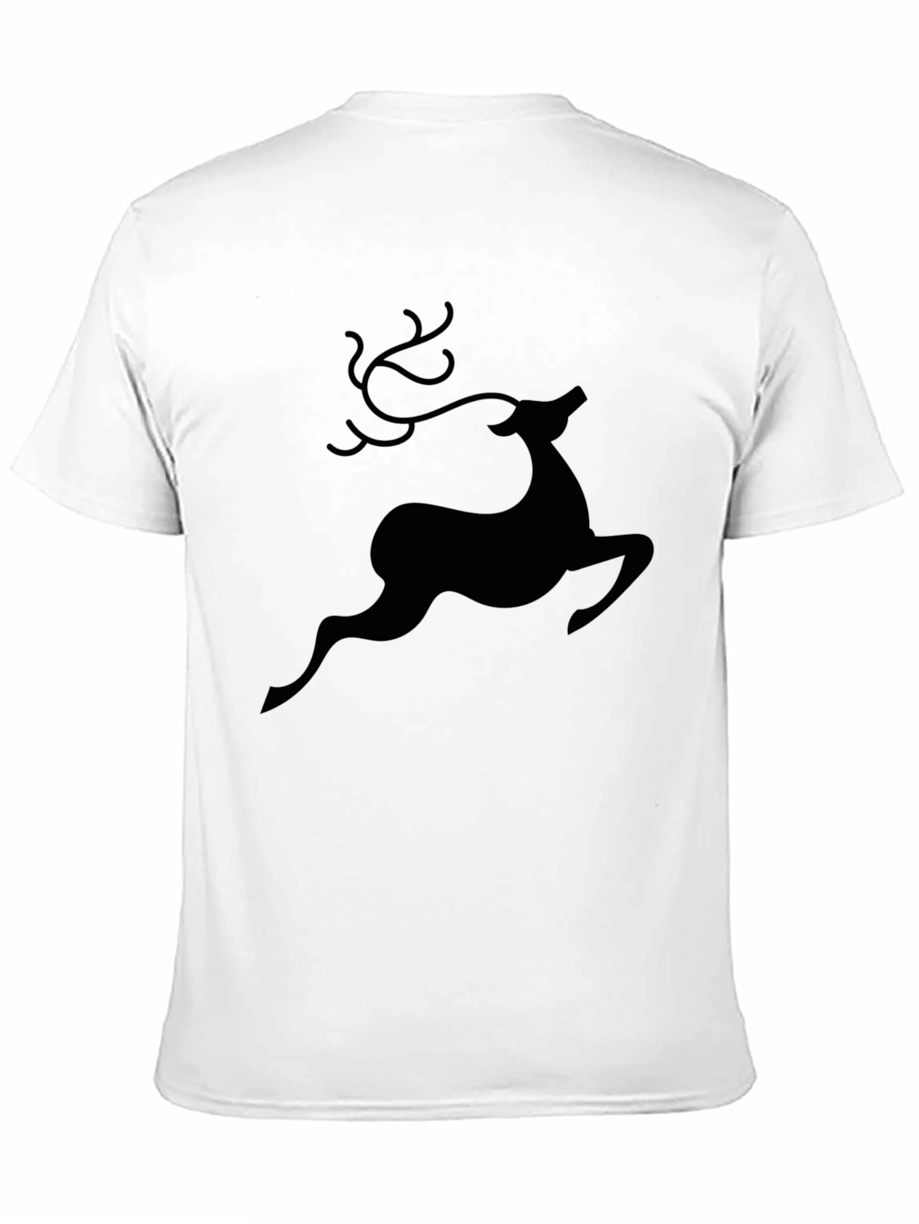 Black Deer Silhouette T-Shirt