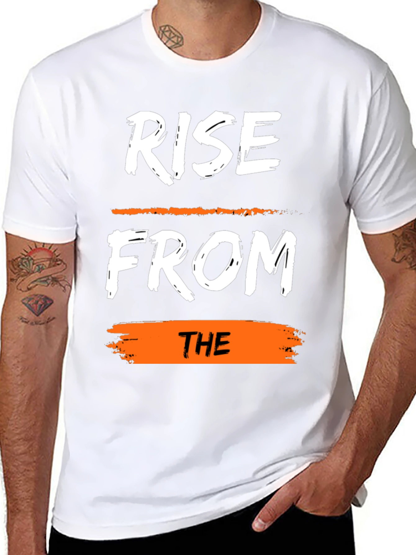 Rise From The T-Shirt: Motivational Graphic Tee