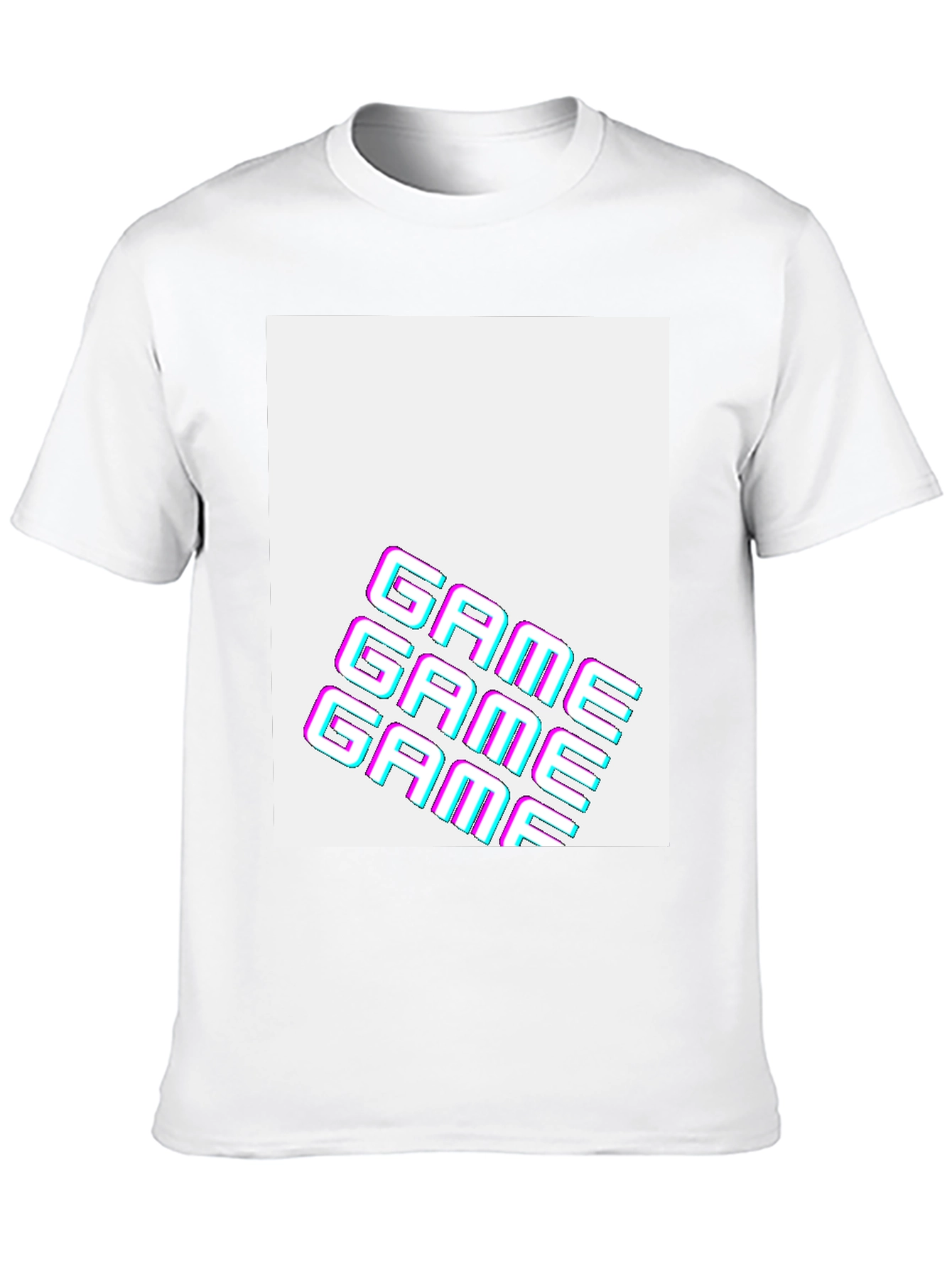 Retro Game Graphic T-Shirt - Black