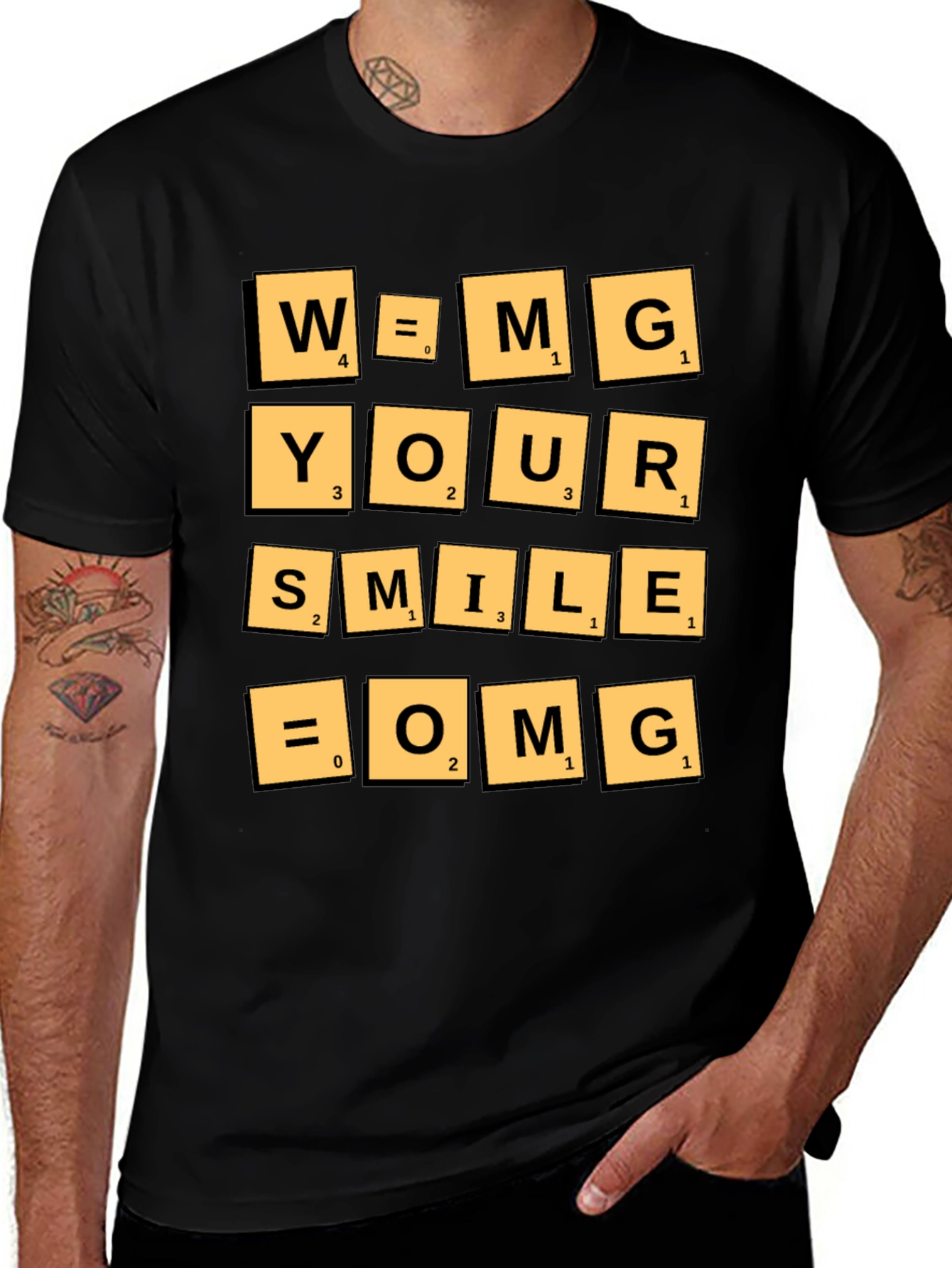 Word Game Graphic T-Shirt
