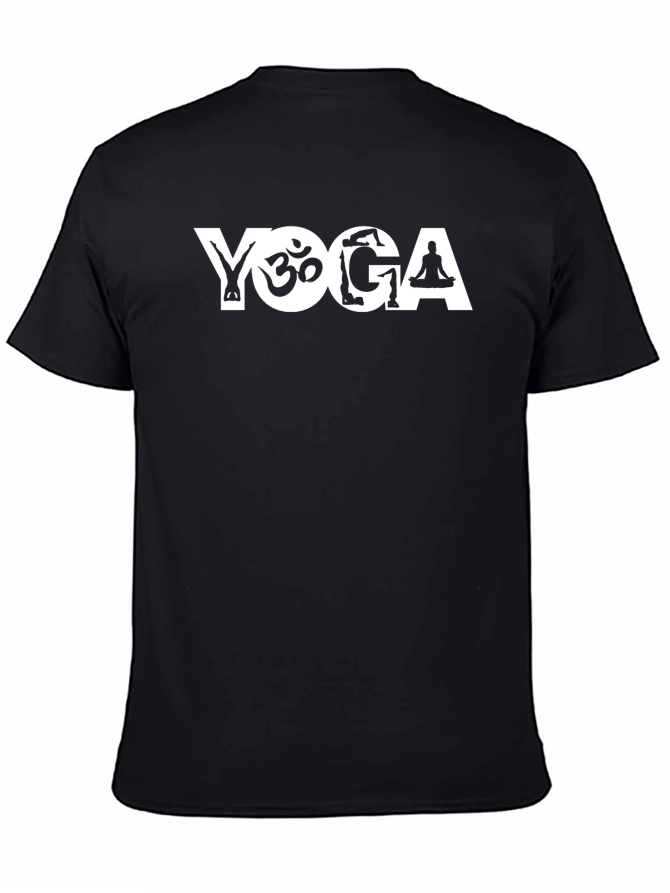 Yoga Design Black T-Shirt