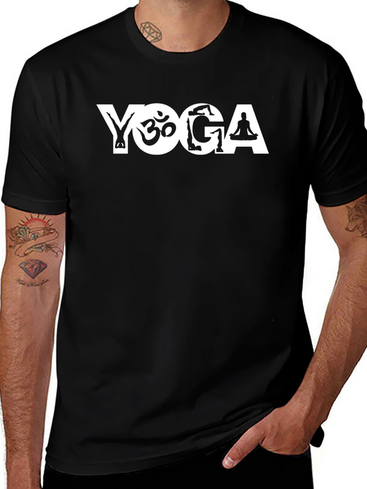 Yoga Design Black T-Shirt