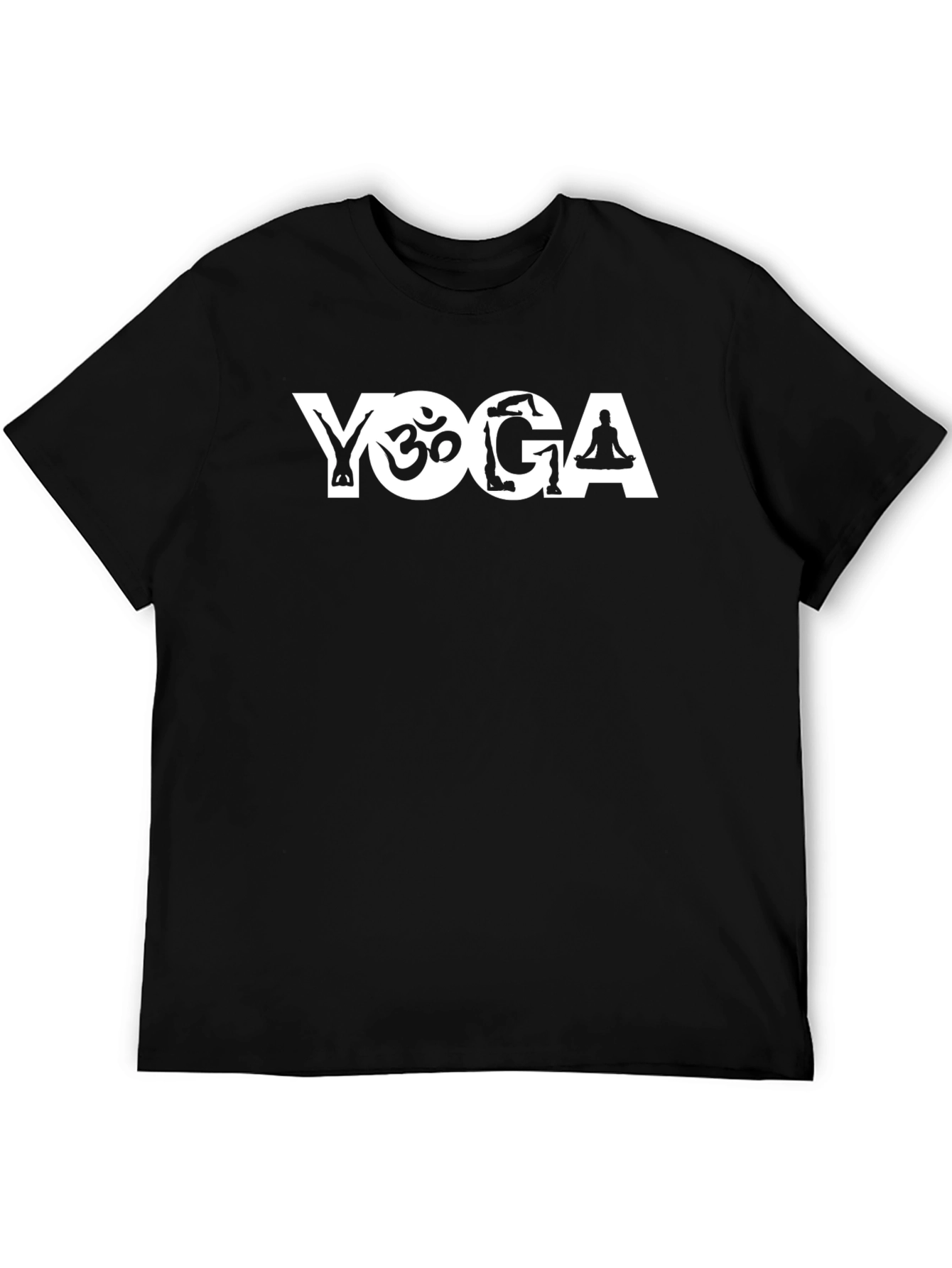 Yoga Design Black T-Shirt
